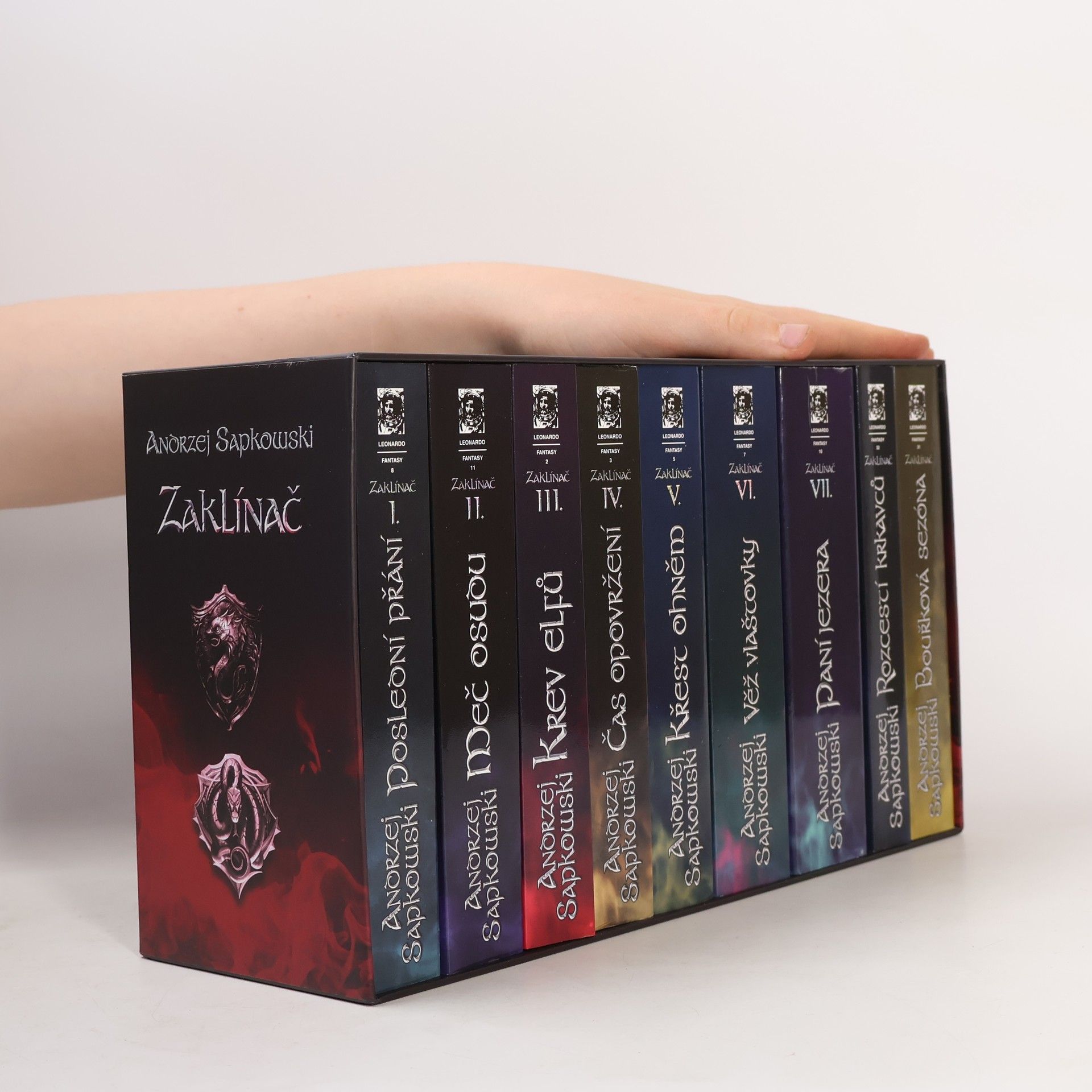 Andrzej Sapkowski Zaklínač komplet 10 svazků