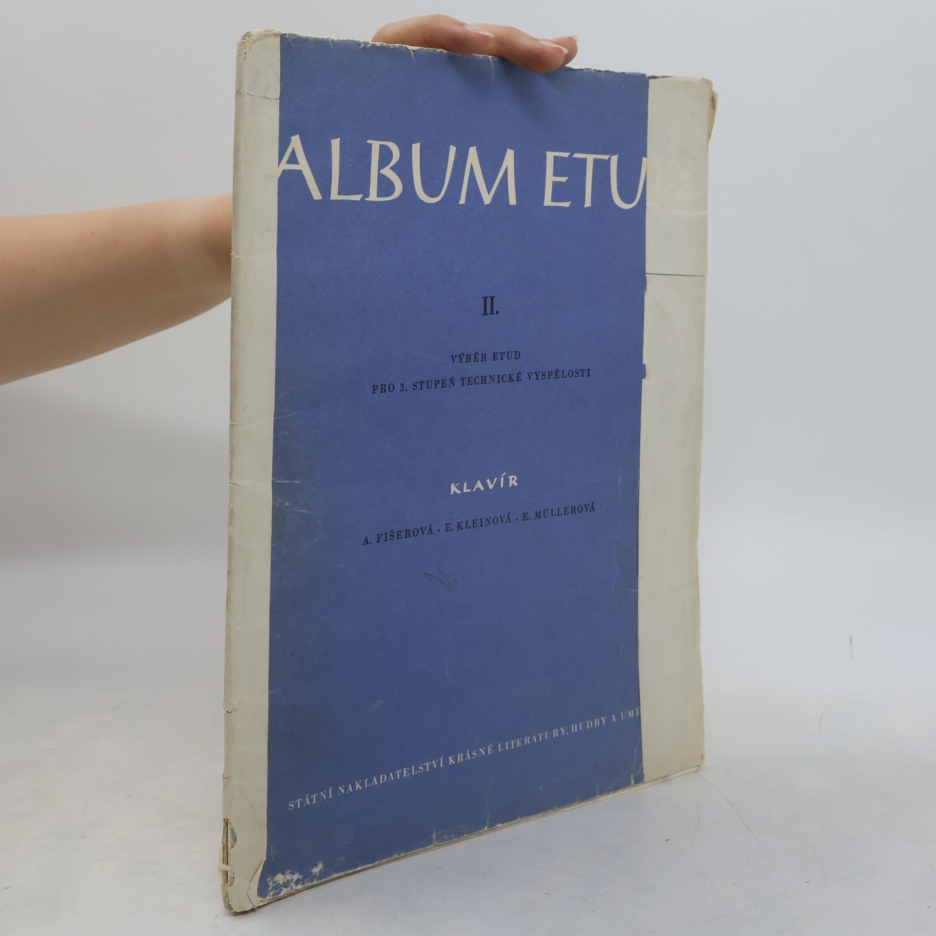 E. Müllerová Album etud II. Výběr etud pro 3. stupeň technické vyspělosti. Klavír