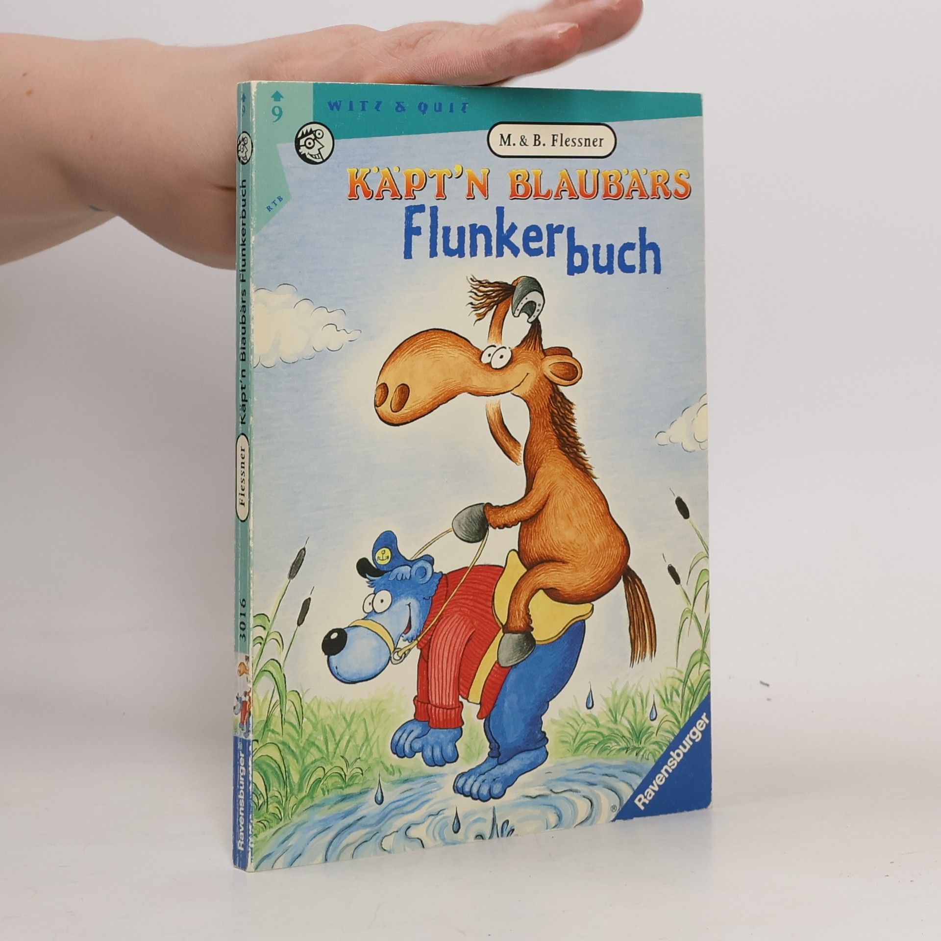 Marianne Flessner Käpt'n Blaubärs Flunkerbuch