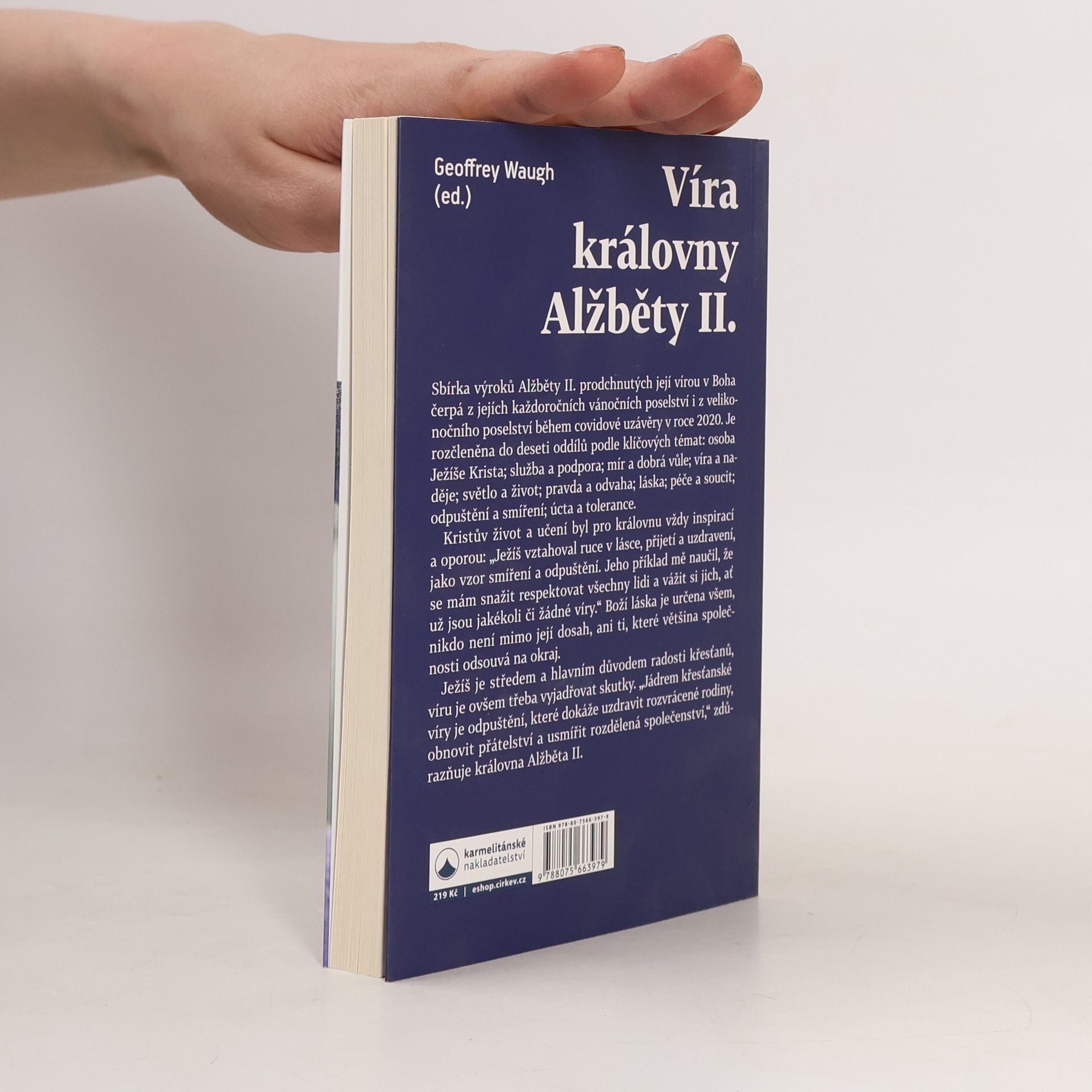 Jiří Zbořil Víra královny Alžběty II.