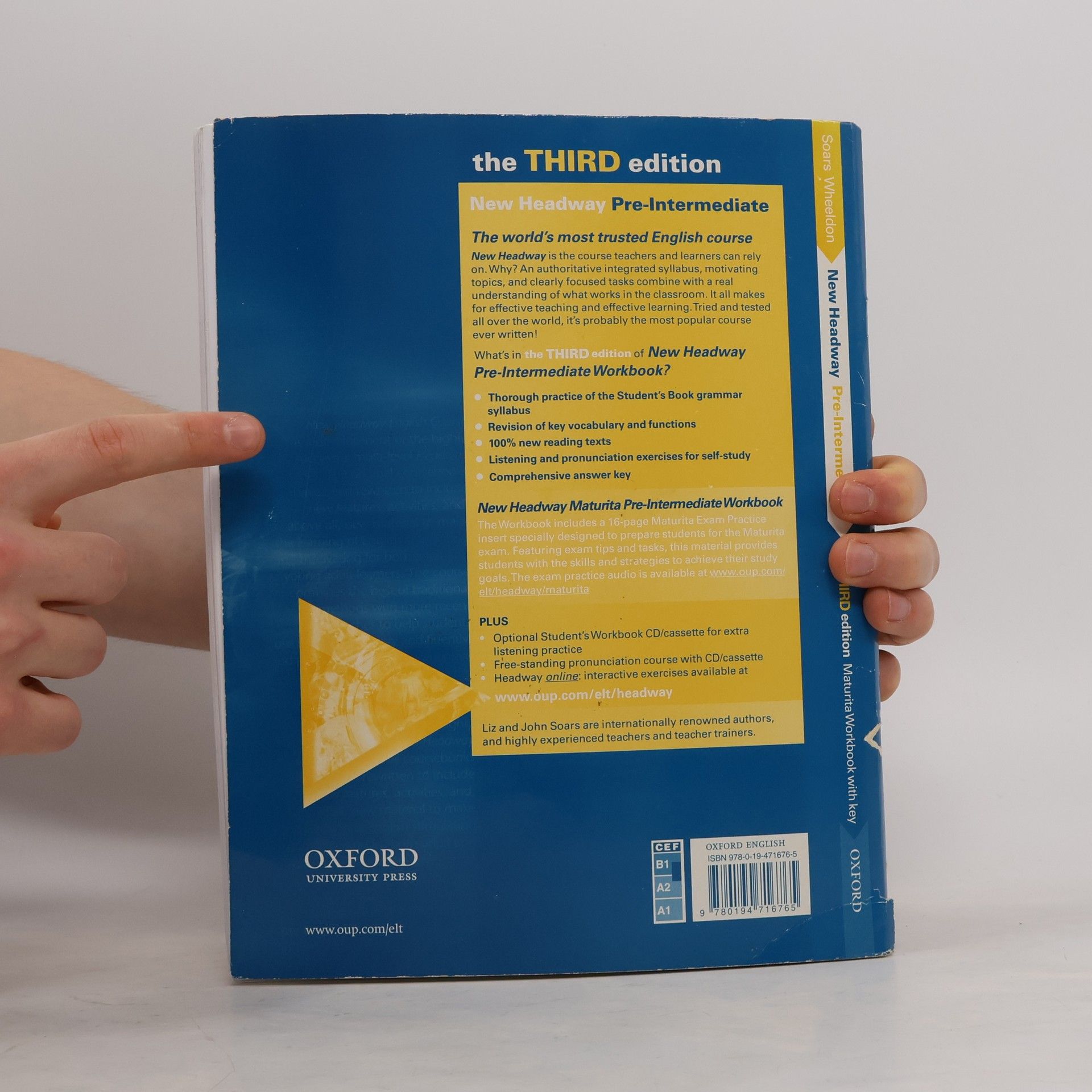 Autorenkollektiv New Headway Third Edition Pre-intermediate Maturita Workbook with Key