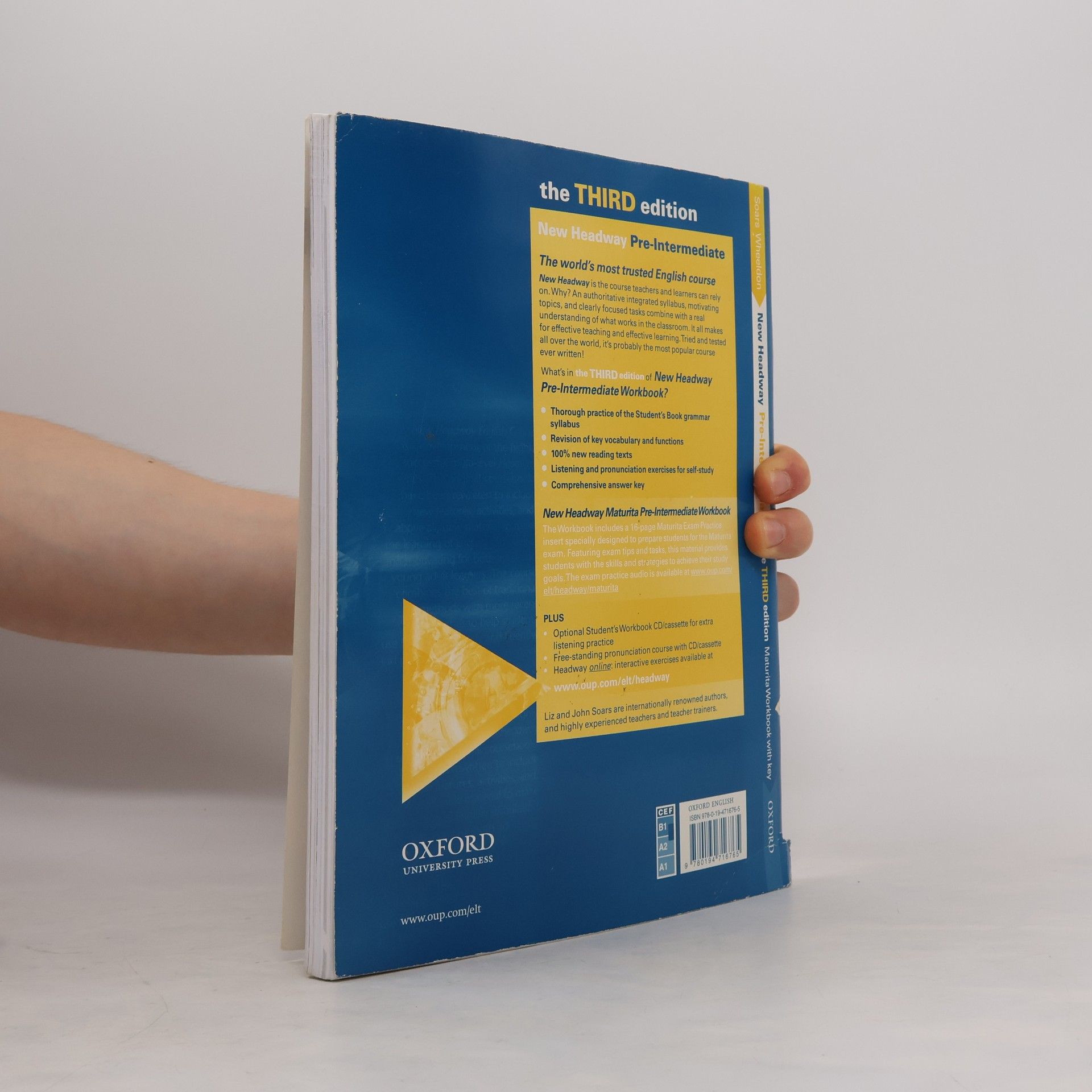 Autorenkollektiv New Headway Third Edition Pre-intermediate Maturita Workbook with Key