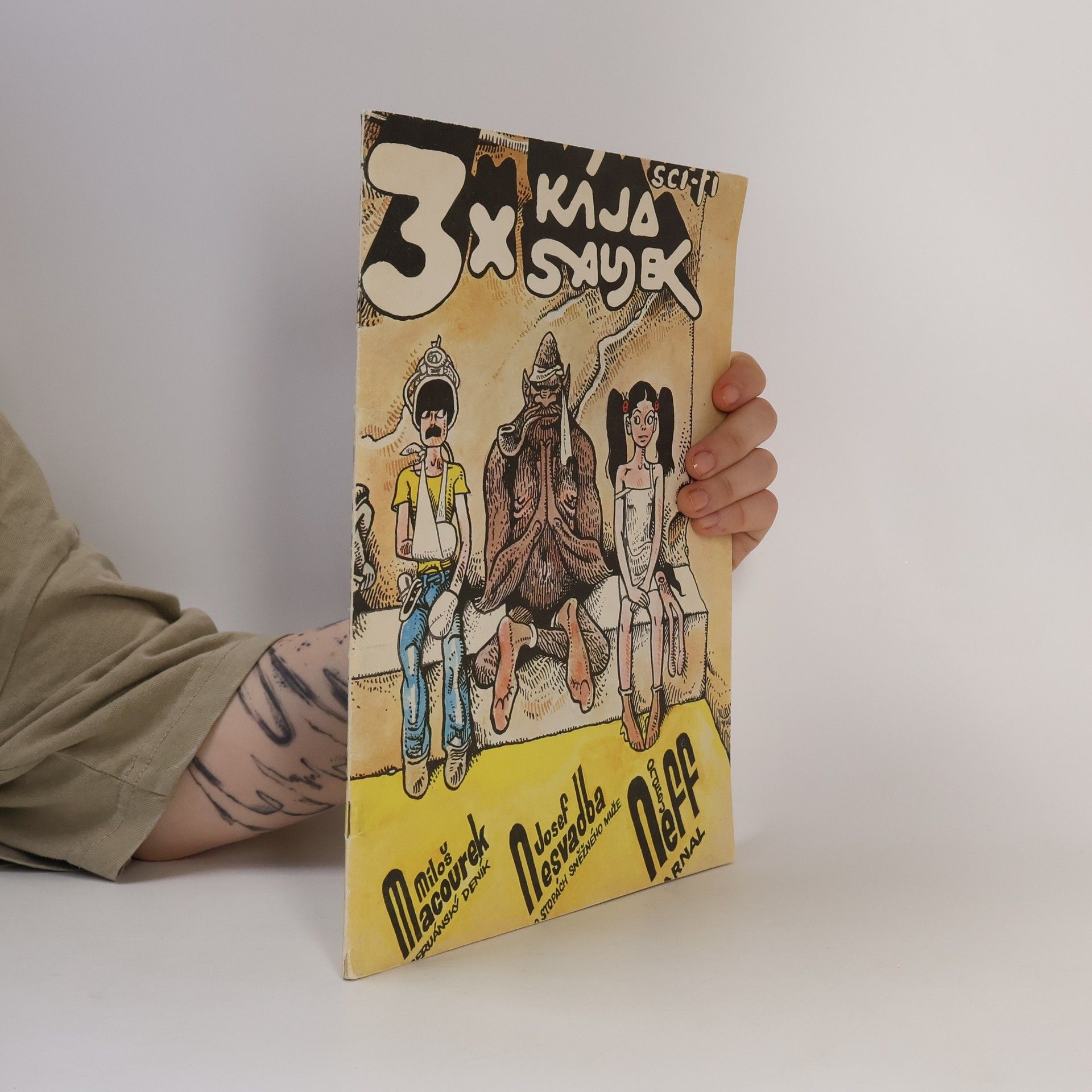 Kája Saudek 3x Kája Saudek