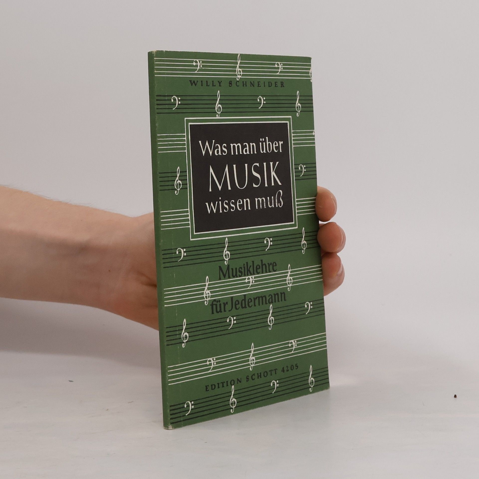 Schneider Was man über Musik wissen muß