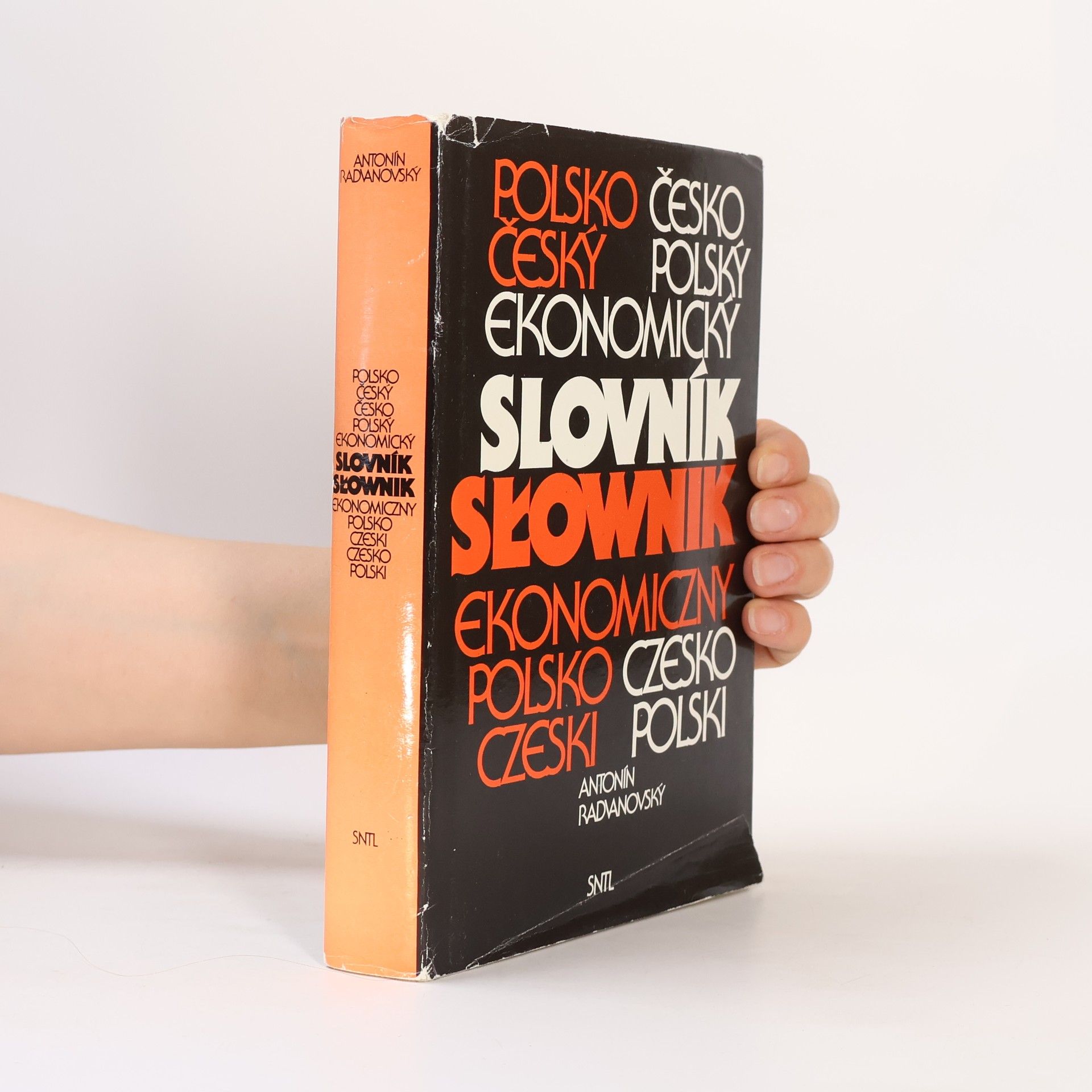 Antonín Radvanovský Polsko-český a česko-polský ekonomický slovník. Slownik ekonomiczny polsko-czeski i czesko-polski