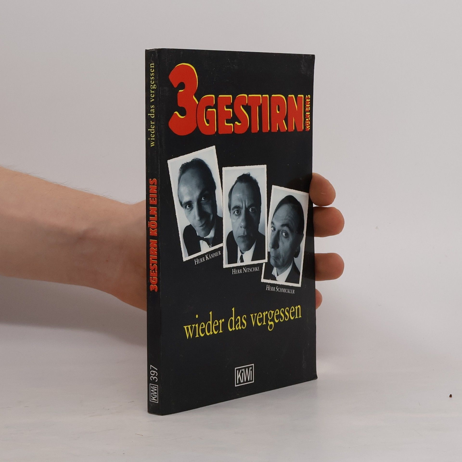 Heiner Kämmer 3Gestirn Köln eins - wieder das Vergessen