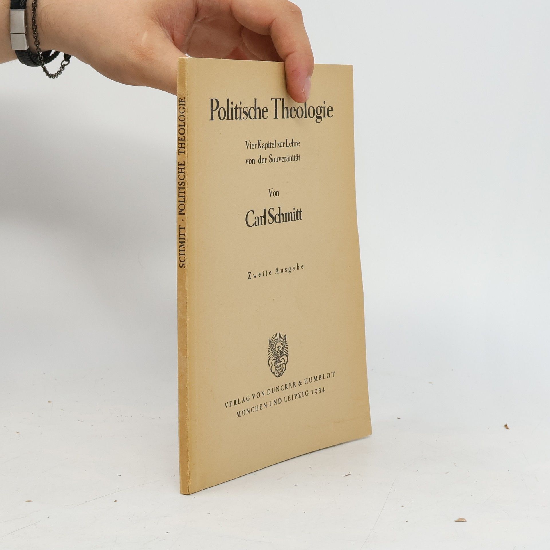 Carl Schmitt Politische Theologie