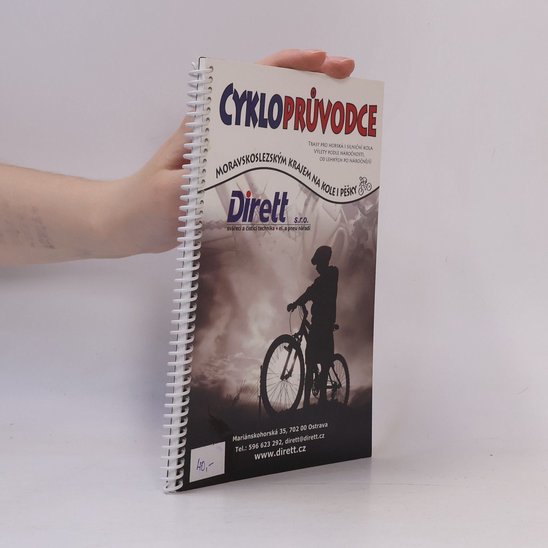 Collectif d'auteurs Cykloprůvodce moravskoslezským krajem na kole i pěšky