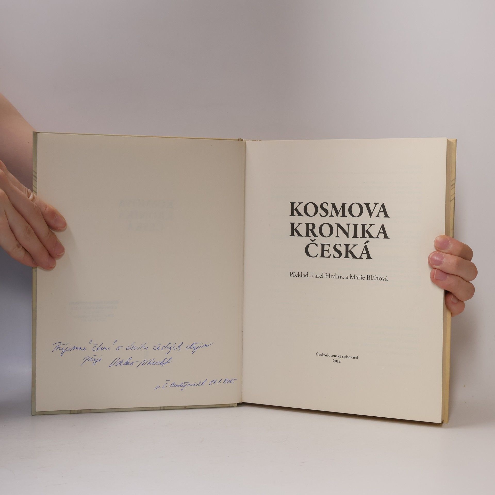 Karel Hrdina Kosmova kronika česká