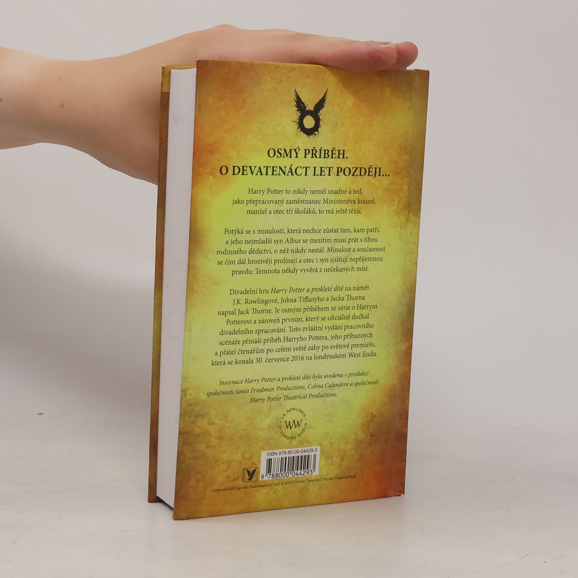 Jack Thorne Harry Potter a prokleté dítě
