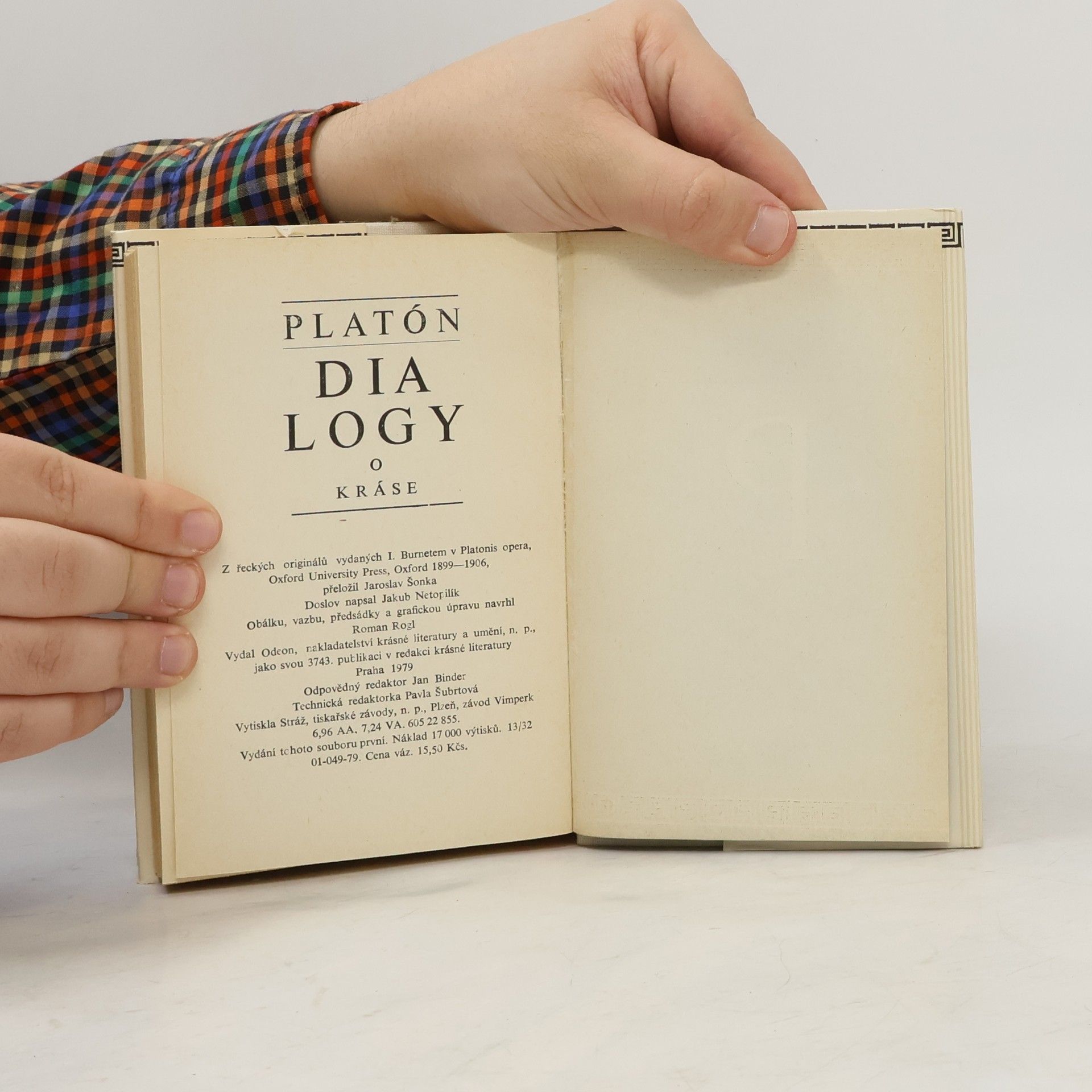 Platón Dialogy o kráse