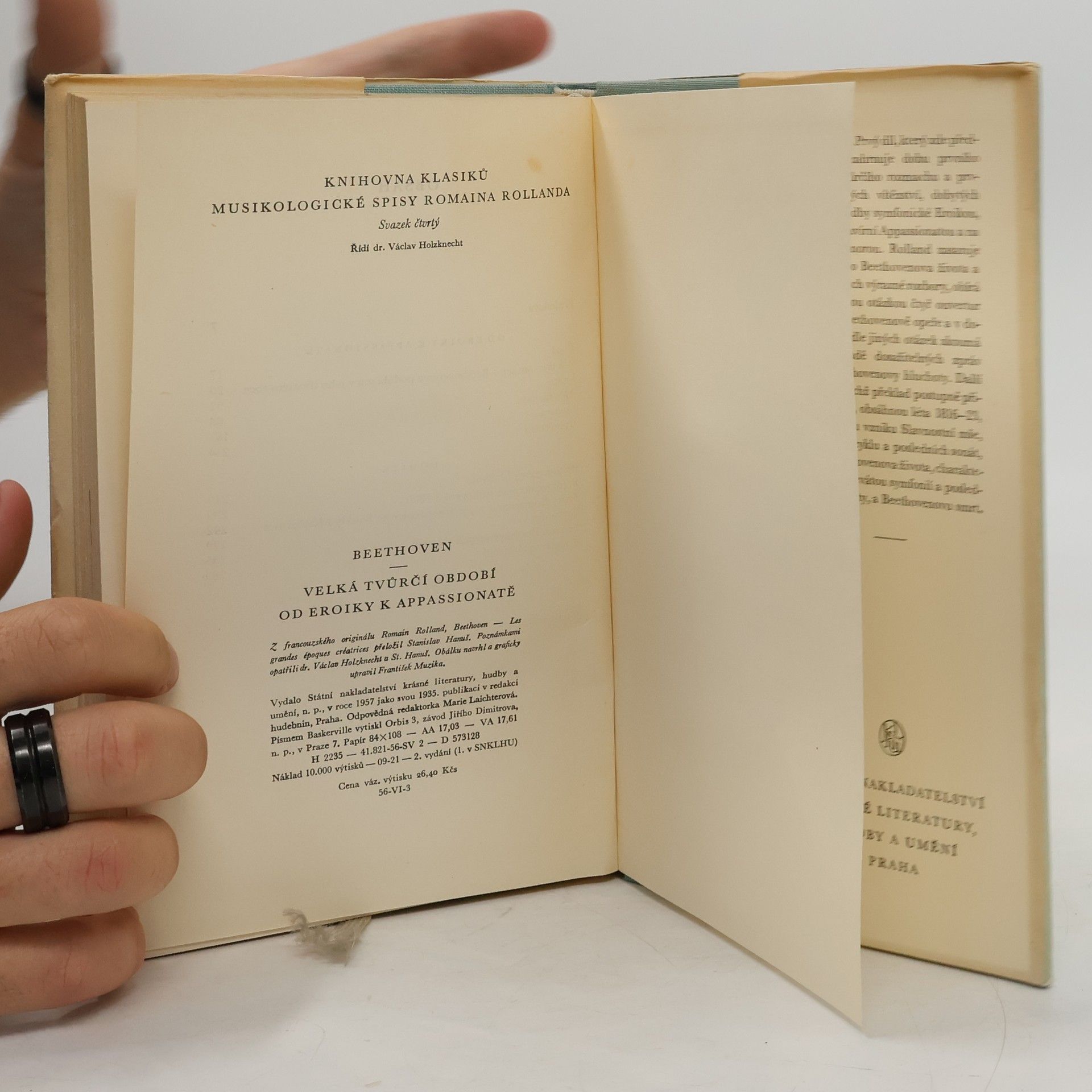 Romain Rolland Beethoven. Velká tvůrčí období od Eroiky k Appasionatě