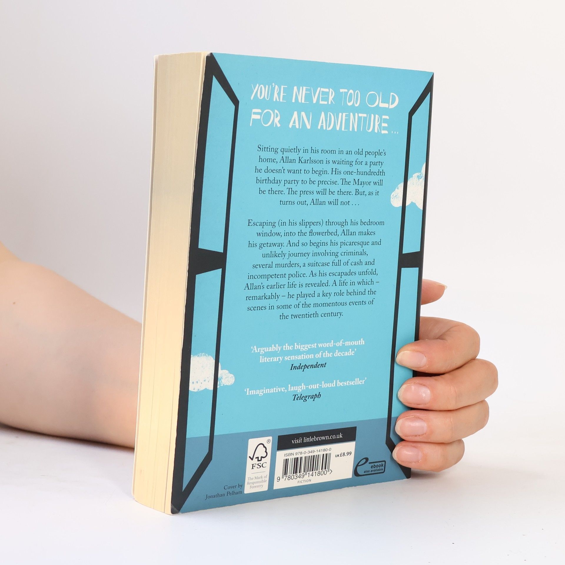 Jonas Jonasson The hundred year old man who climbed out of the window and disappeared
