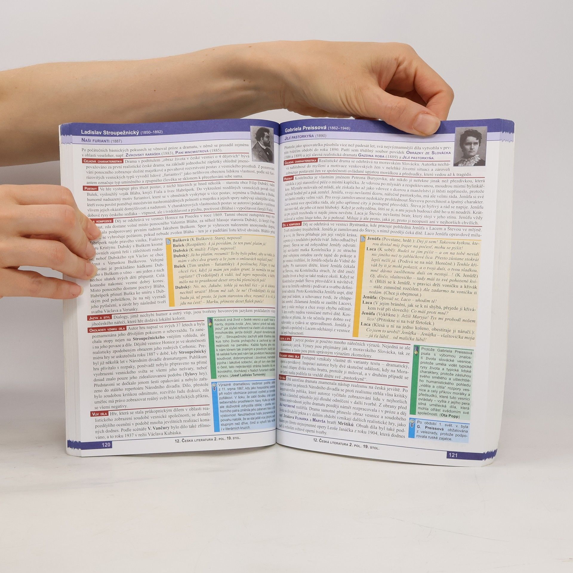 Otakar Slanař Obsahy a rozbory děl. K Literatuře - přehledu SŠ učiva