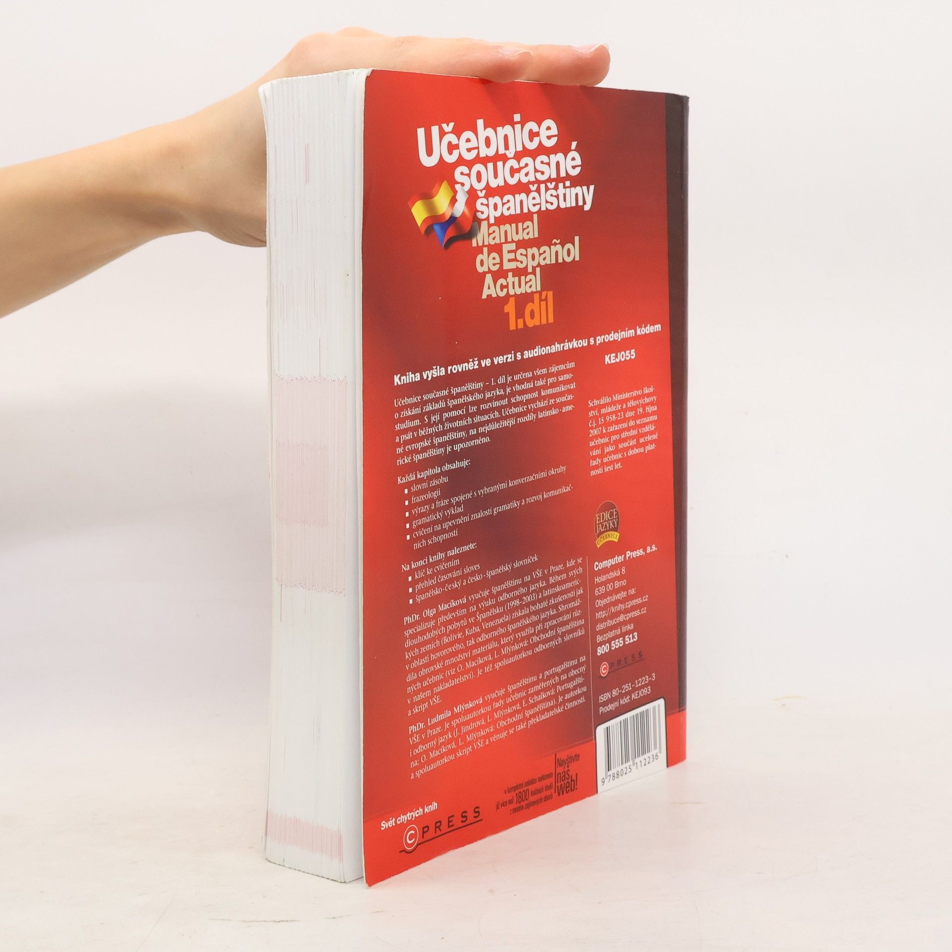 Olga Macíková Učebnice současné španělštiny = Manual de español actual. 1. díl
