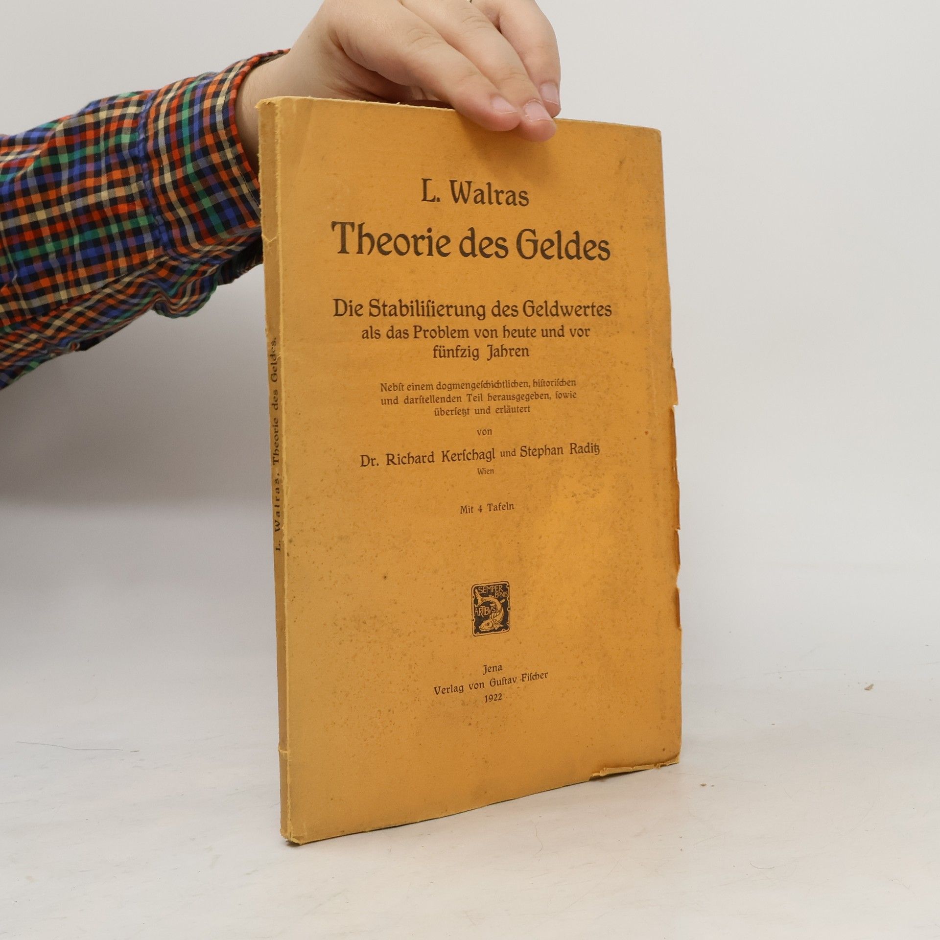 L. Walras Theorie des Geldes
