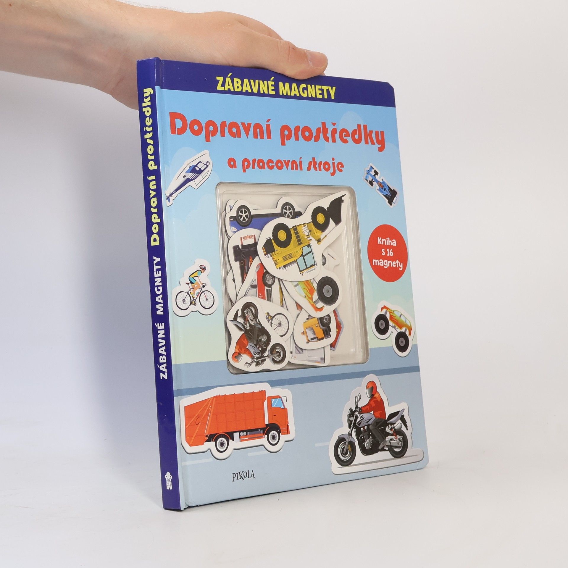 Autorenkollektiv Zábavné magnety. Dopravní prostředky a pracovní stroje