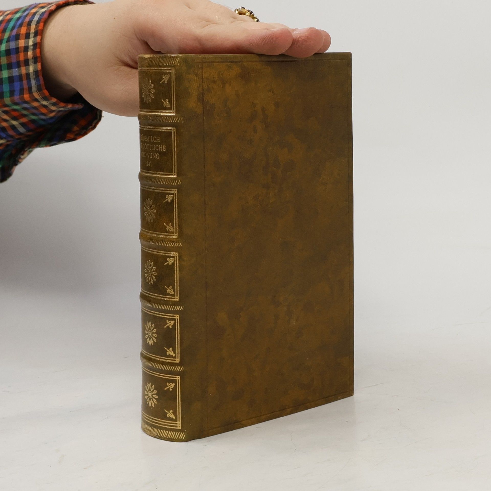Johann Peter Süssmilch Die Göttliche Ordnung in den Veränderungen des Menschlichen Geschlechts