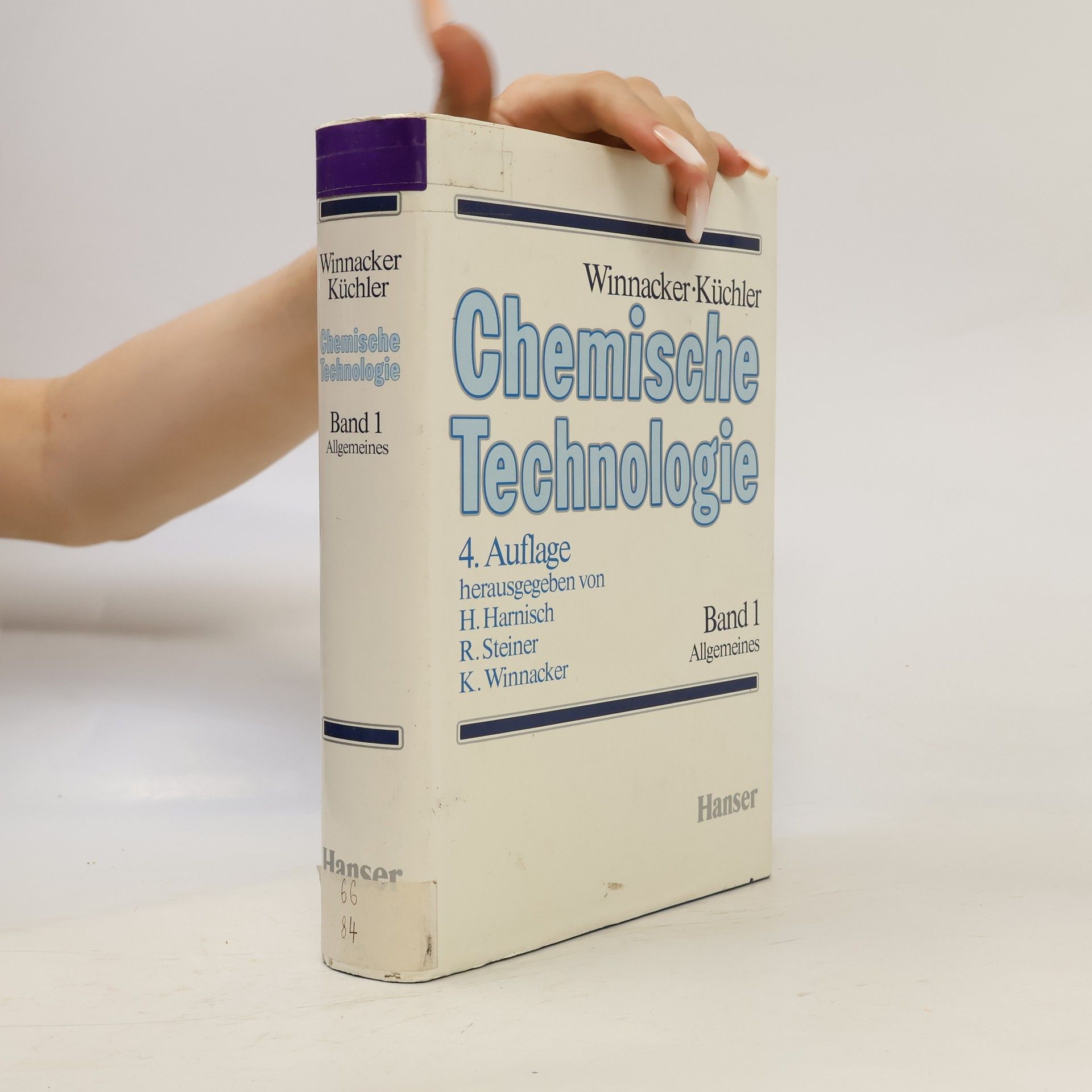Winnacker Küchler: Chemische Technologie Band 1: Allgemeines – 4. Auflage