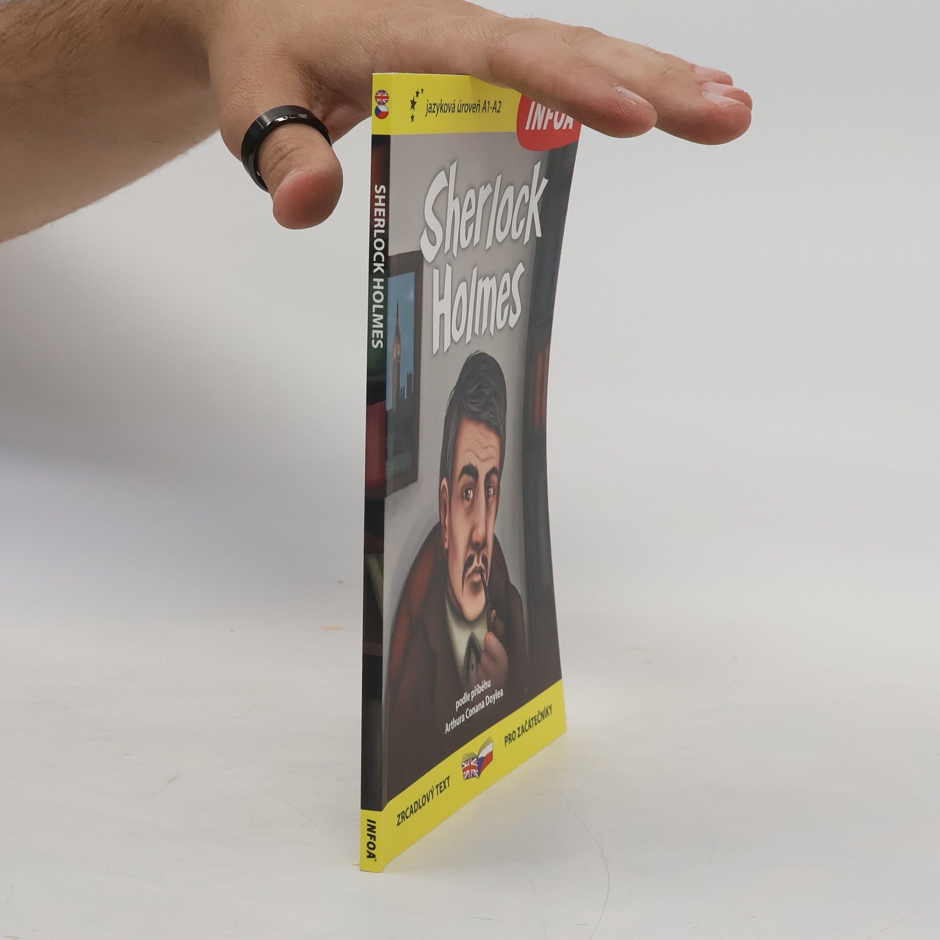Alexandra Peet Sherlock Holmes. Zrcadlový text pro začátečníky