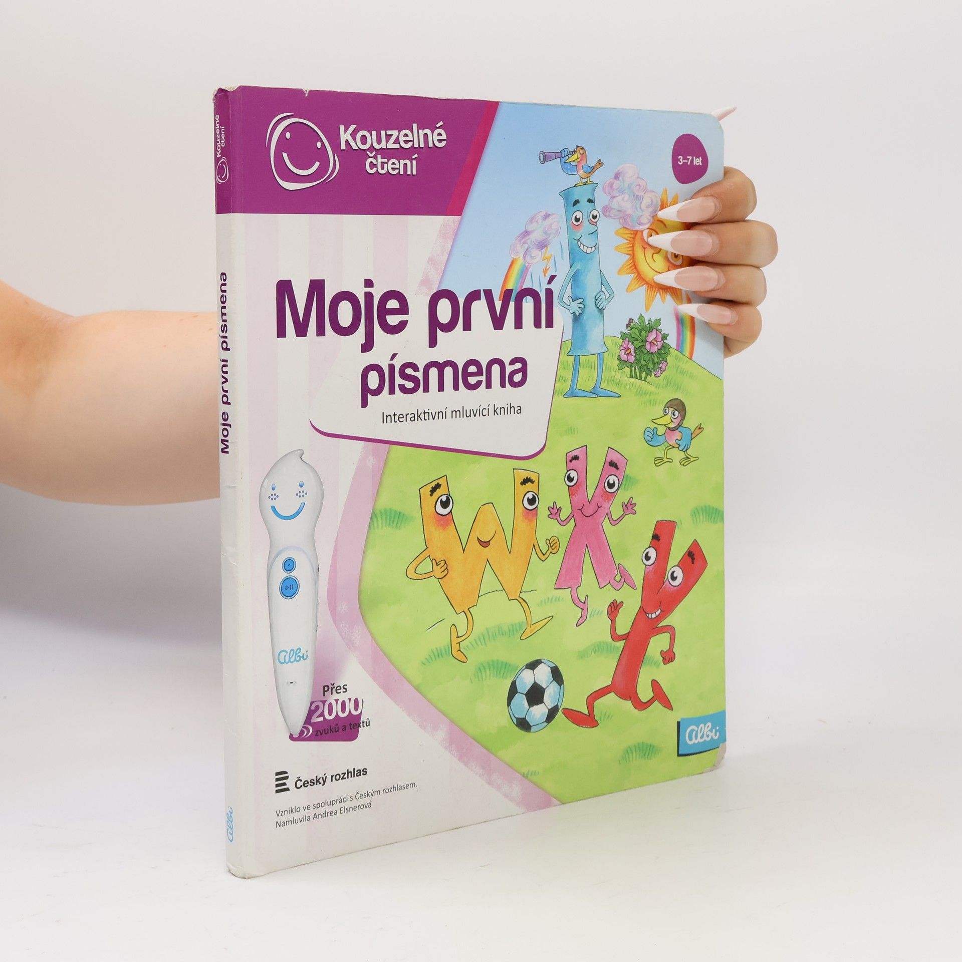 David Rozsíval Moje první písmena. Interaktivní mluvící kniha