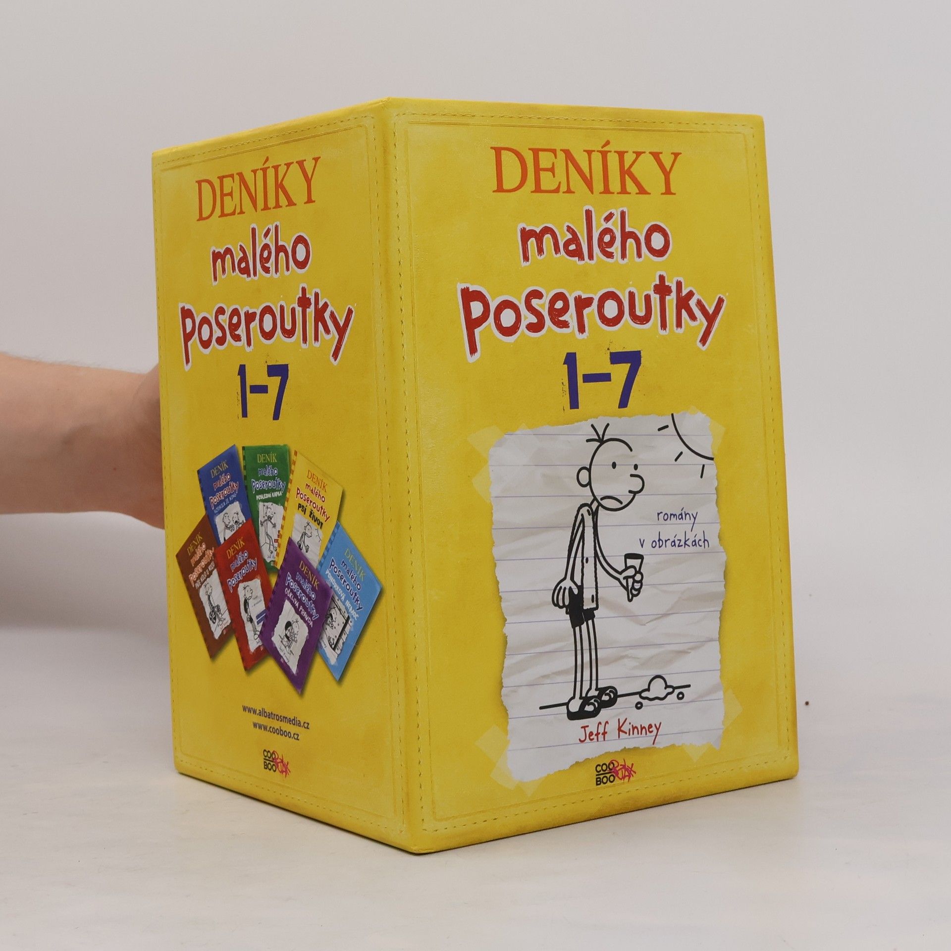 Veronika Volhejnová Deník malého poseroutky 1-7 (box)