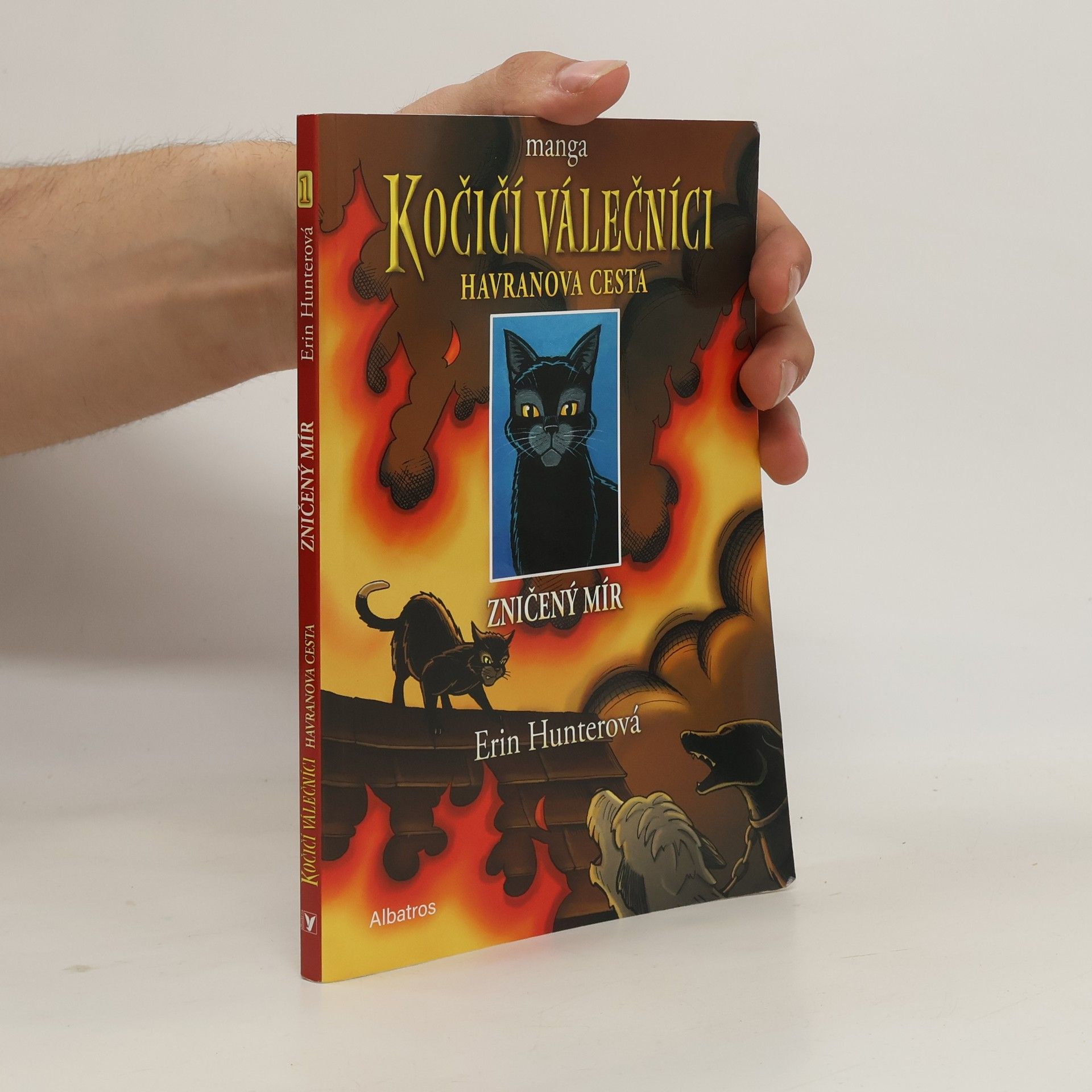 Erin Hunter Kočičí válečníci : Havranova cesta. Zničený mír