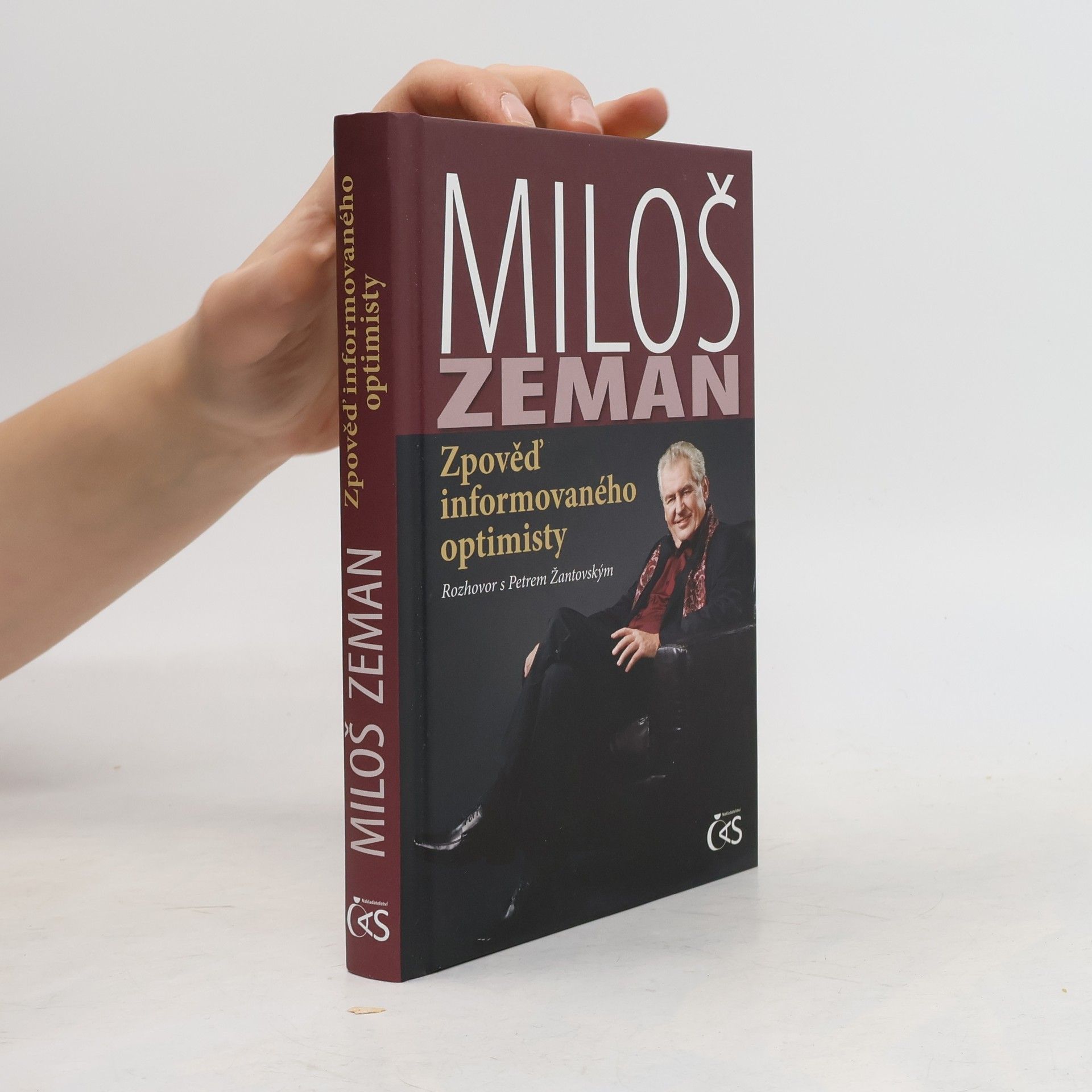 Petr Žantovský Zpověď informovaného optimisty : rozhovor s Petrem Žantovským