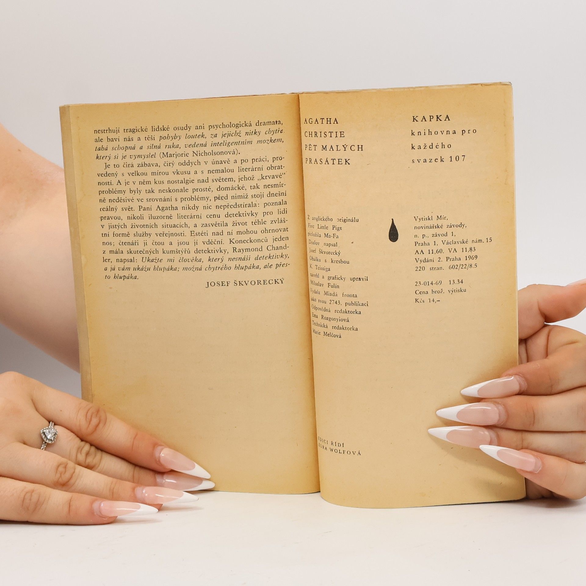 Agatha Christie Pět malých prasátek
