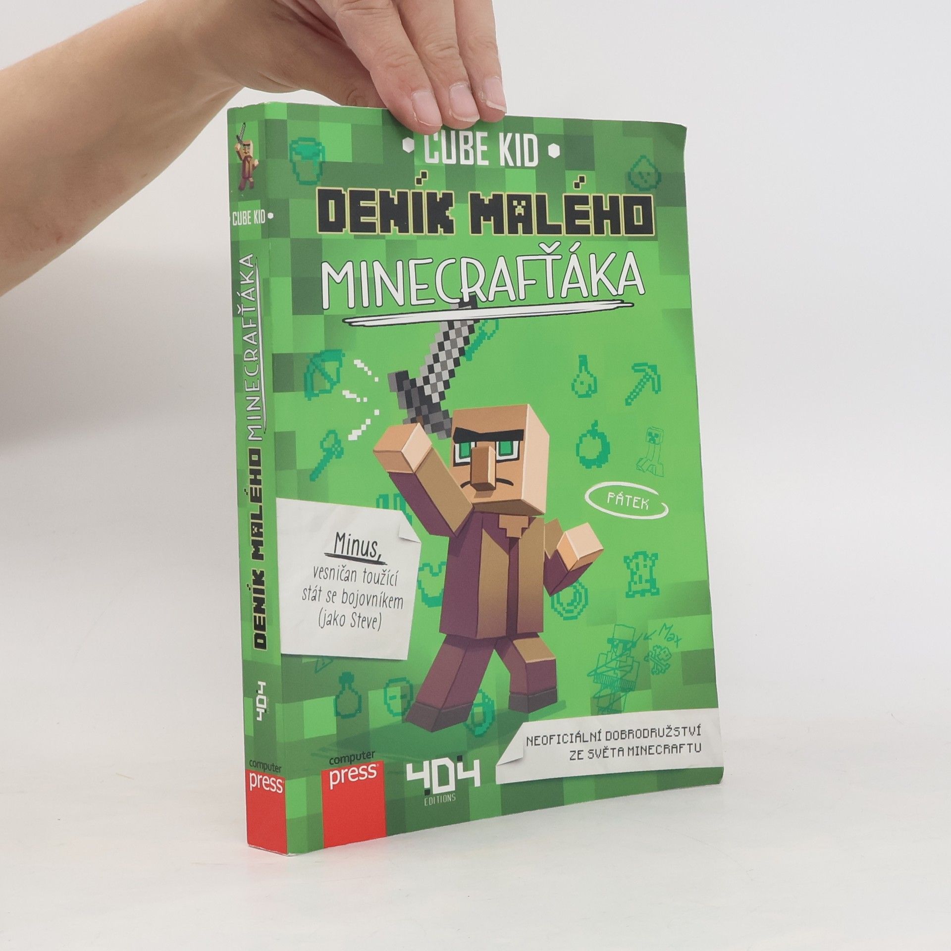 Cube Kid Deník malého Minecrafťáka