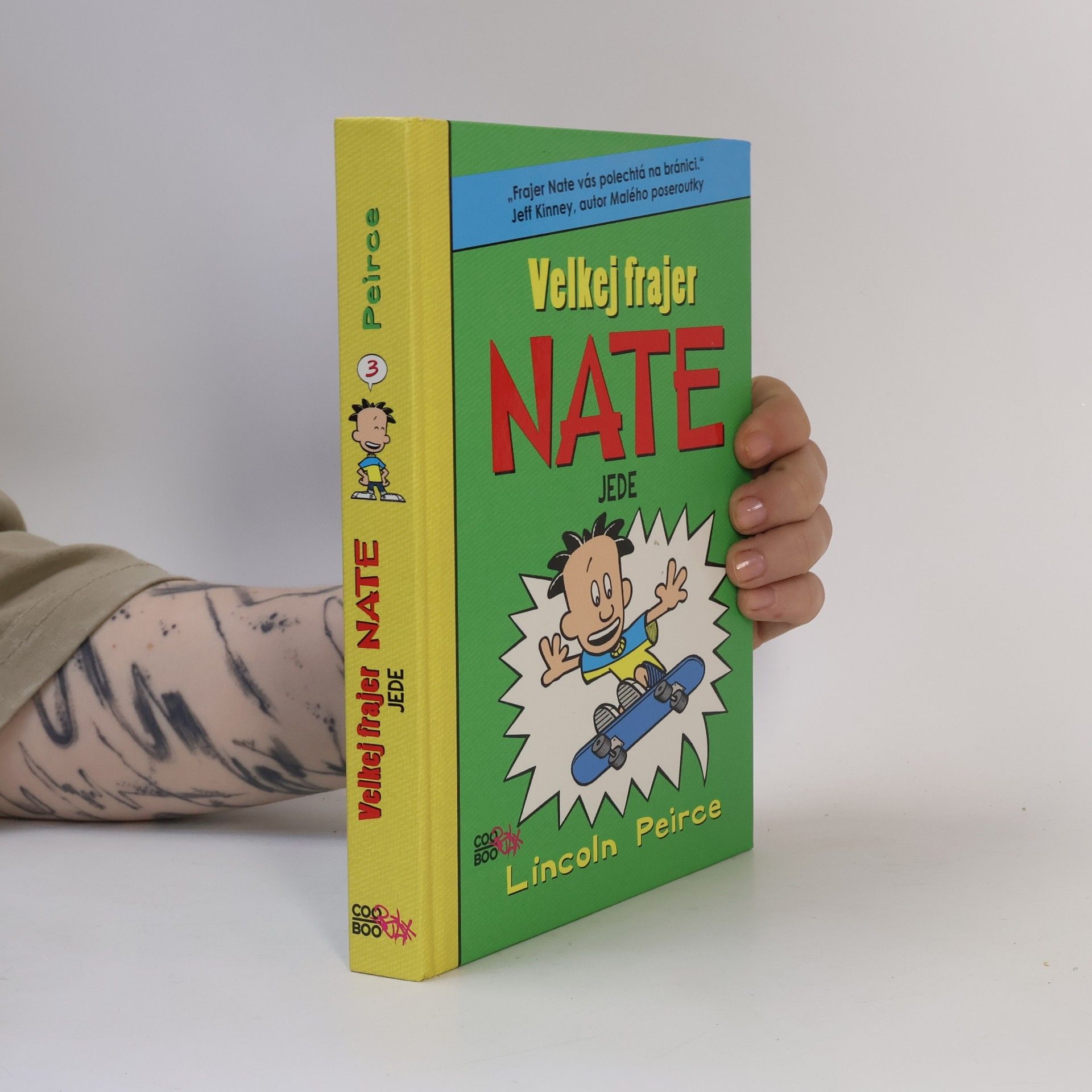 Lincoln Peirce Velkej frajer Nate jede