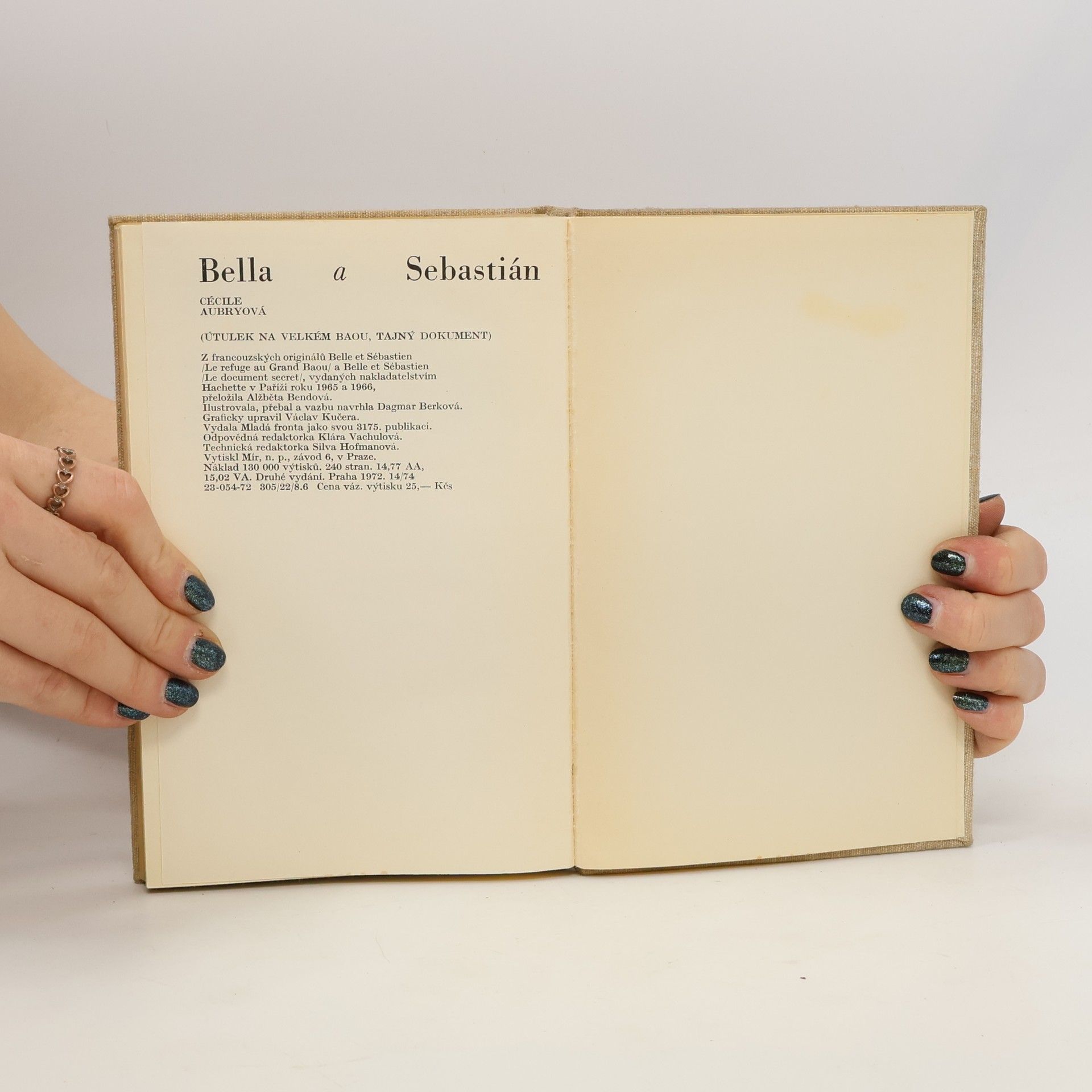 Cécile Aubry Bella a Sebastián