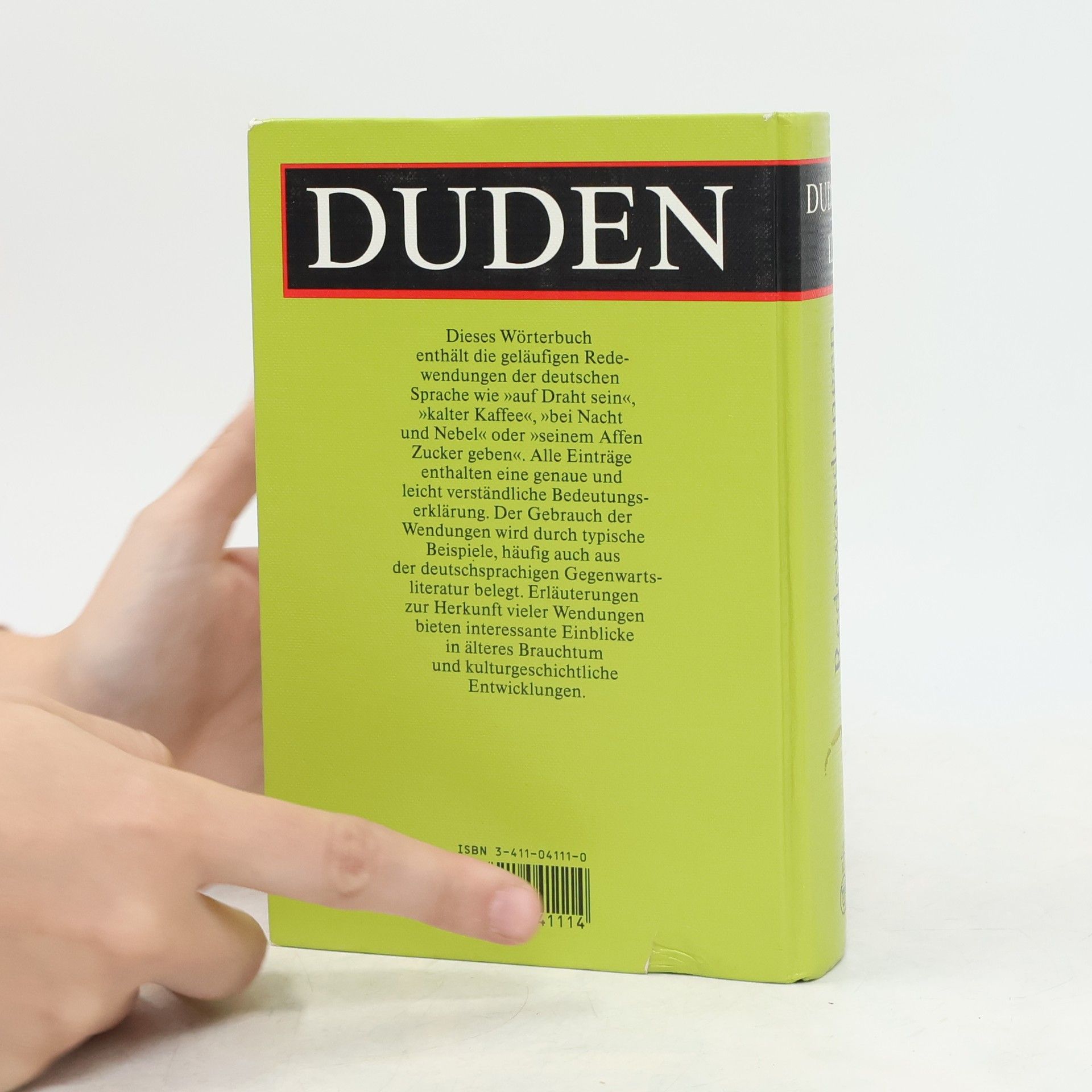 Günther Drosdowski Duden. Band 11, Redewendungen und sprichwörtliche Redensarten