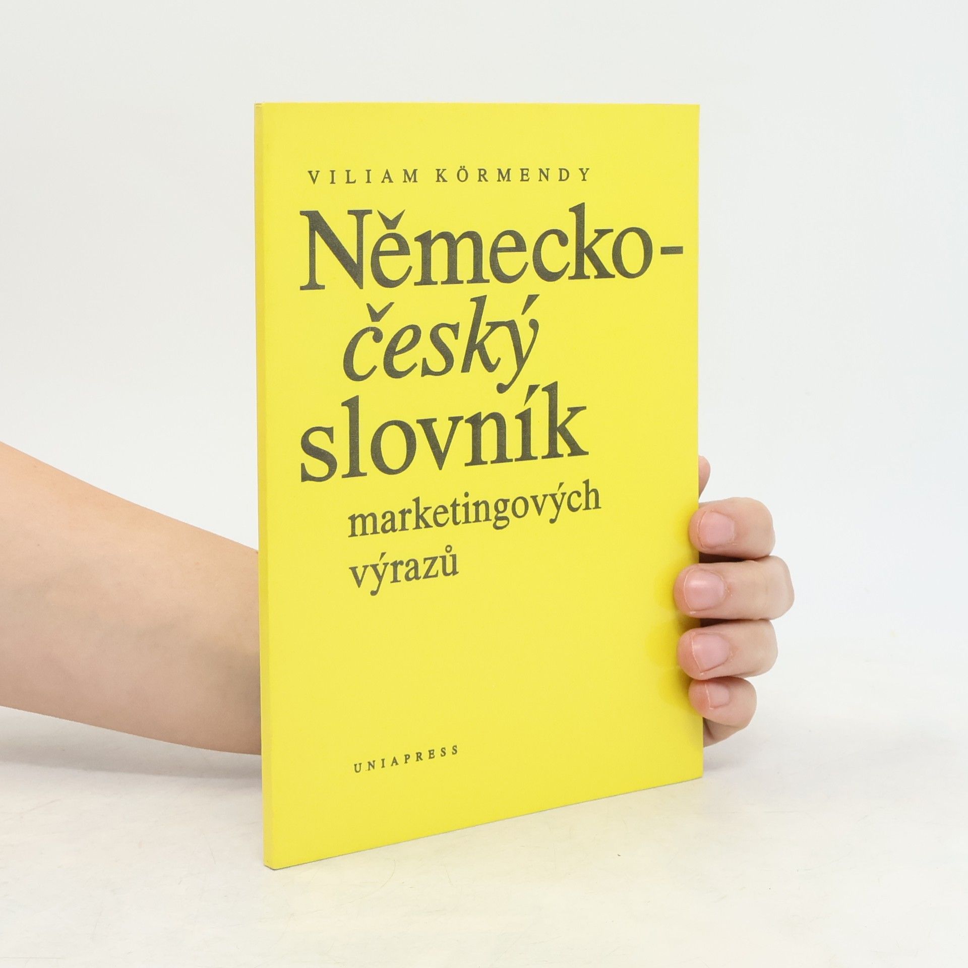 Viliam Körmendy Německo-český slovník marketingových výrazů