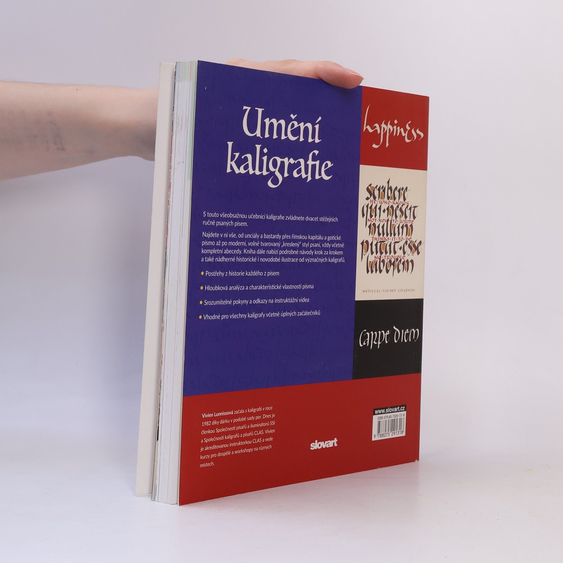 Vivien Lunniss Umění kaligrafie