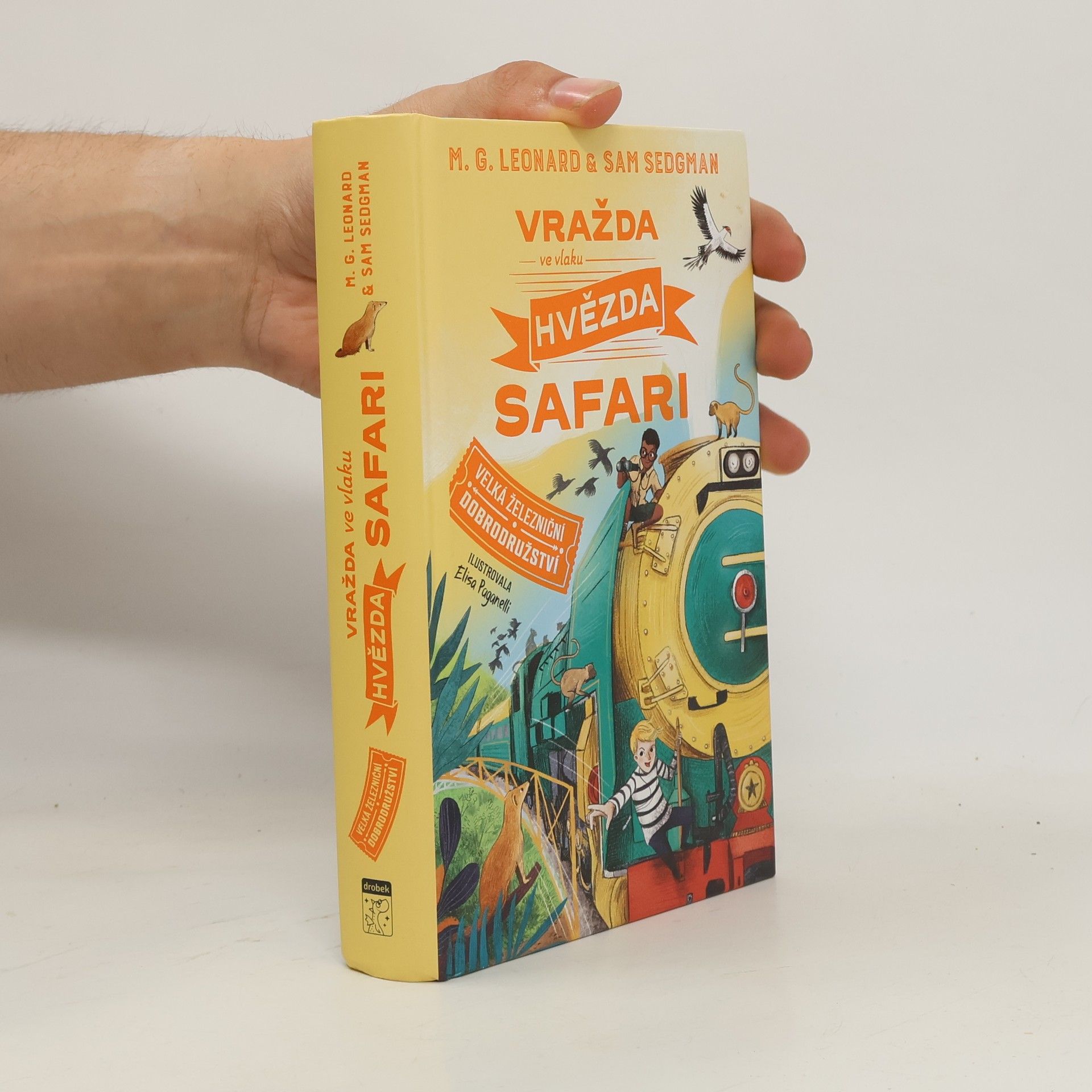 M.G. Leonard Vražda ve vlaku Hvězda safari