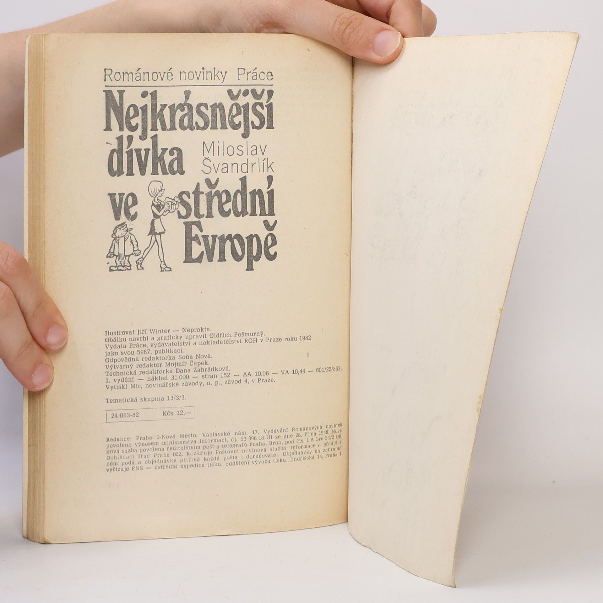 Miloslav Švandrlík Nejkrásnější dívka ve střední Evropě