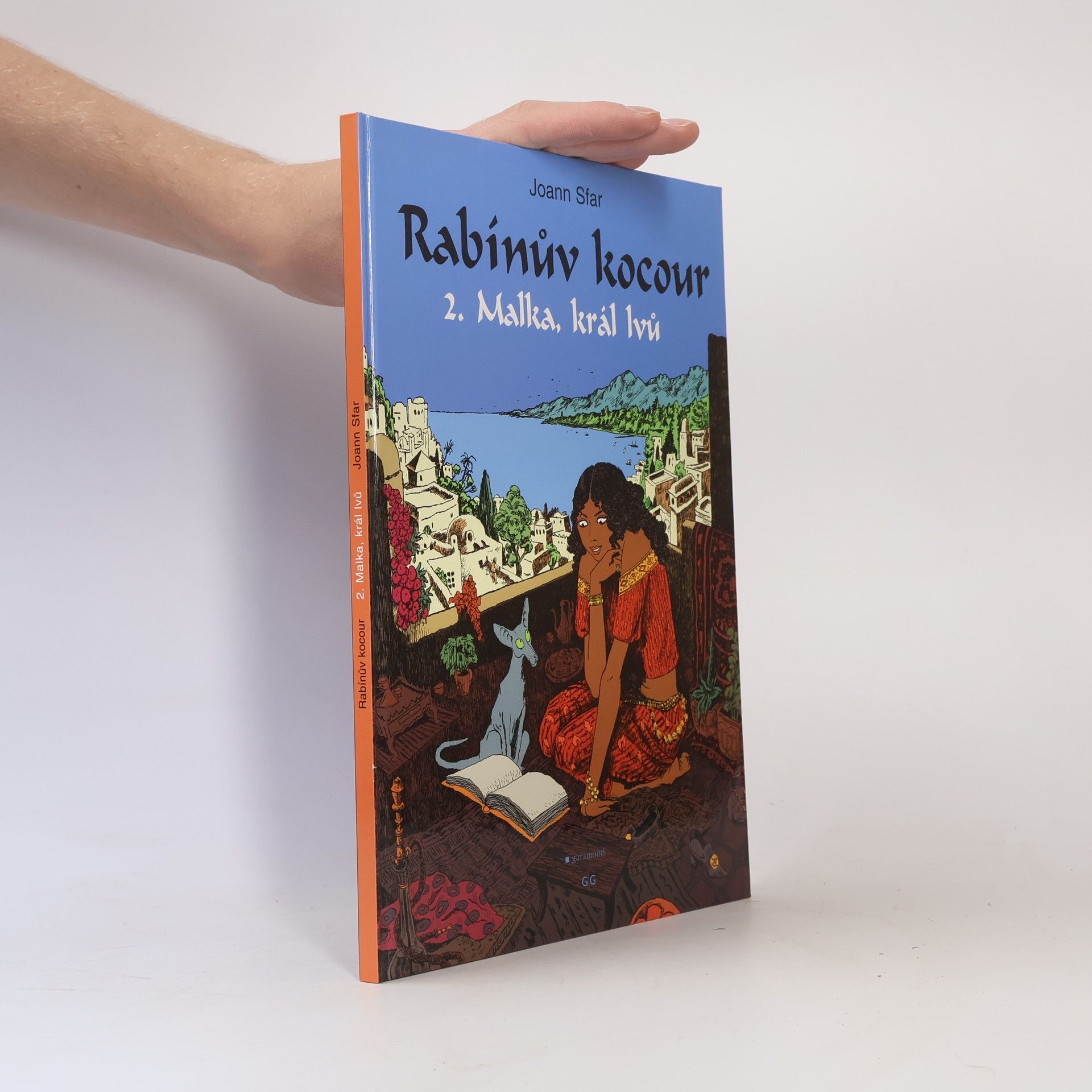 Joann Sfar Rabínův kocour. 2., Malka, král lvů