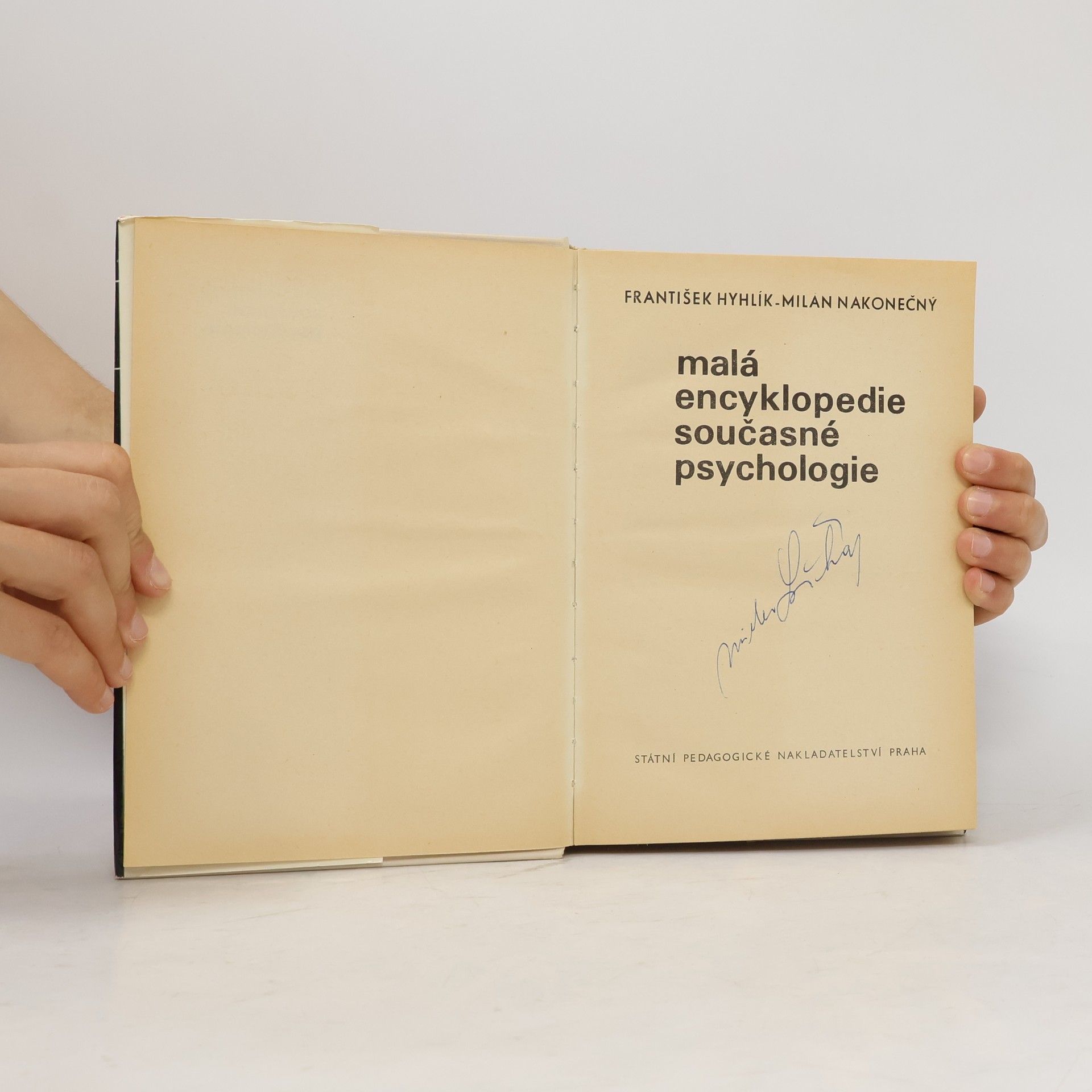 Milan Nakonečný Malá encyklopedie současné psychologie