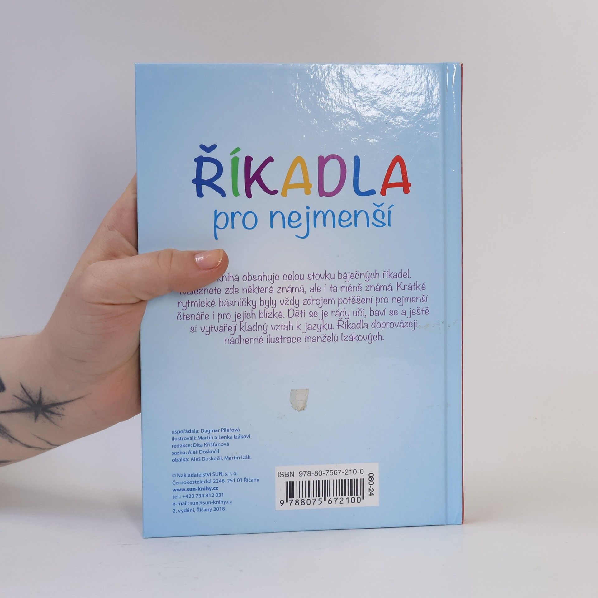 Dagnar Pilařová Říkadla pro nejmenší