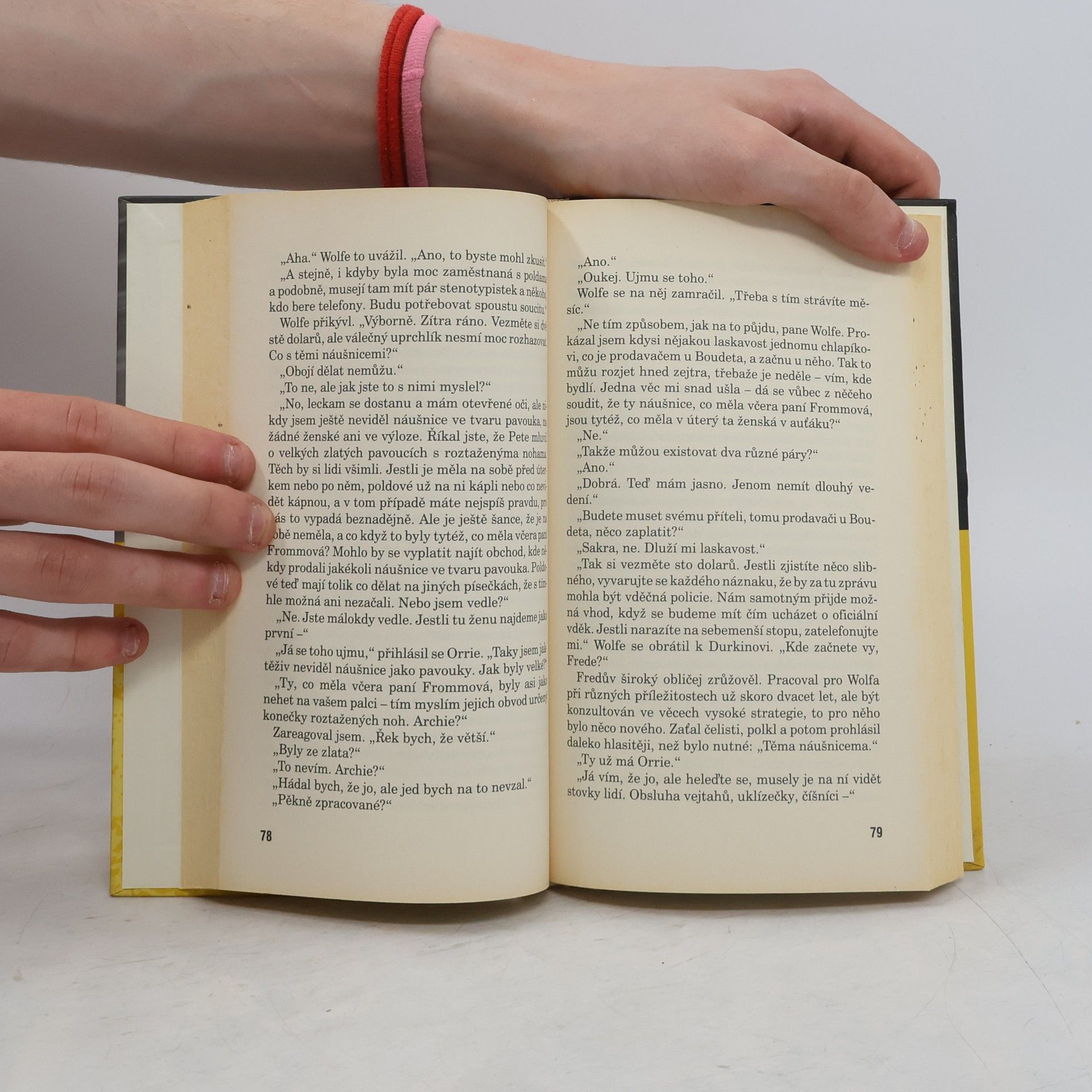 Rex Stout Zlatí pavouci