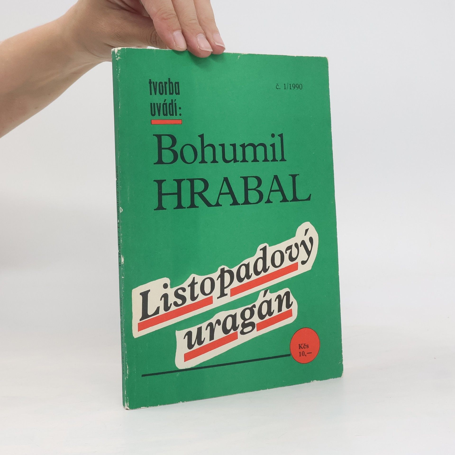 Bohumil Hrabal Listopadový uragán