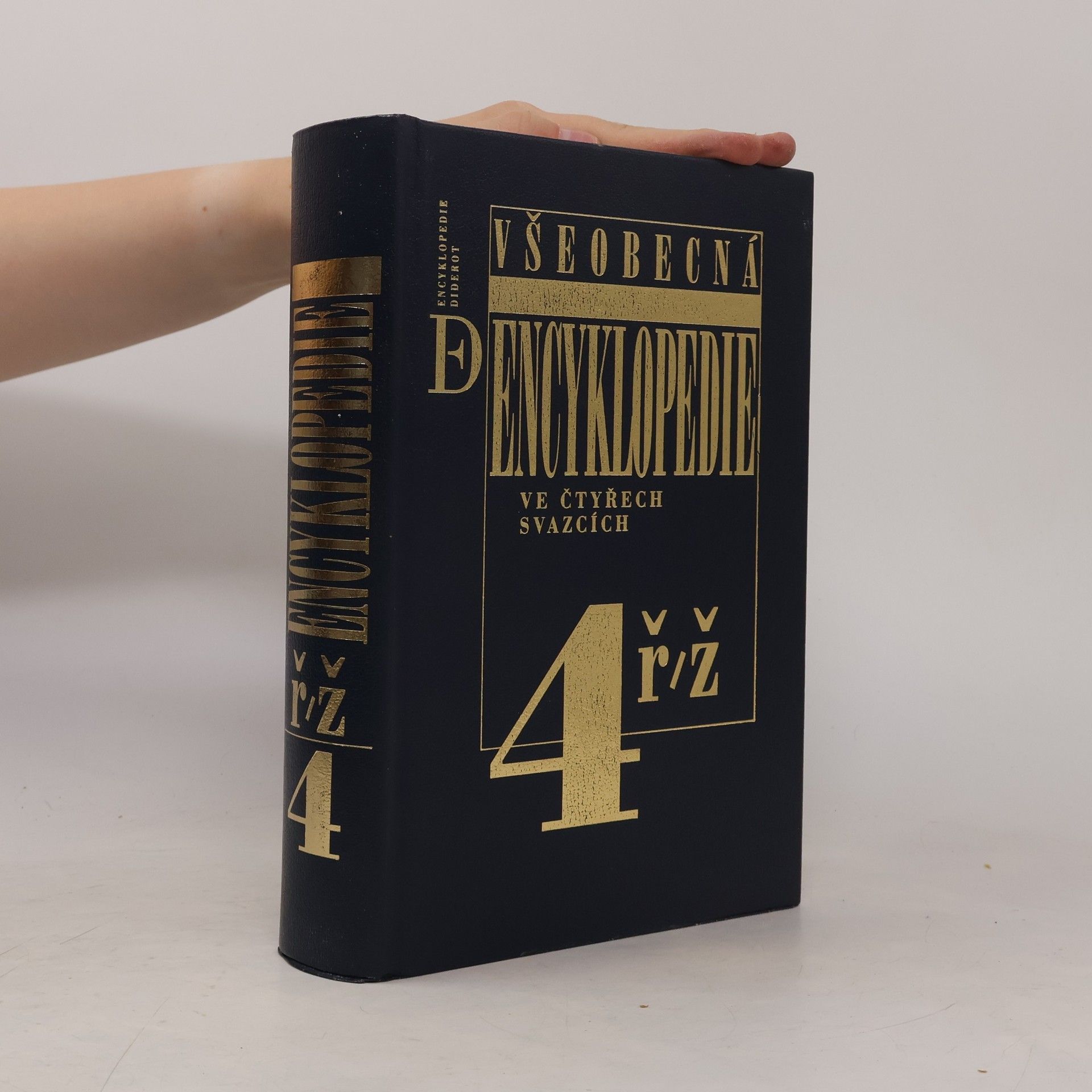 Kolektiv autorů Všeobecná encyklopedie ve čtyřech svazcích, díl 4 - ř/ž