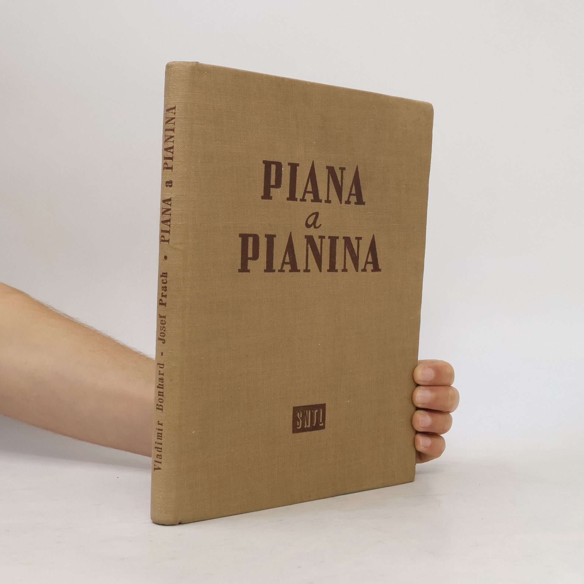 Vladimír Bonhard Piana a pianina