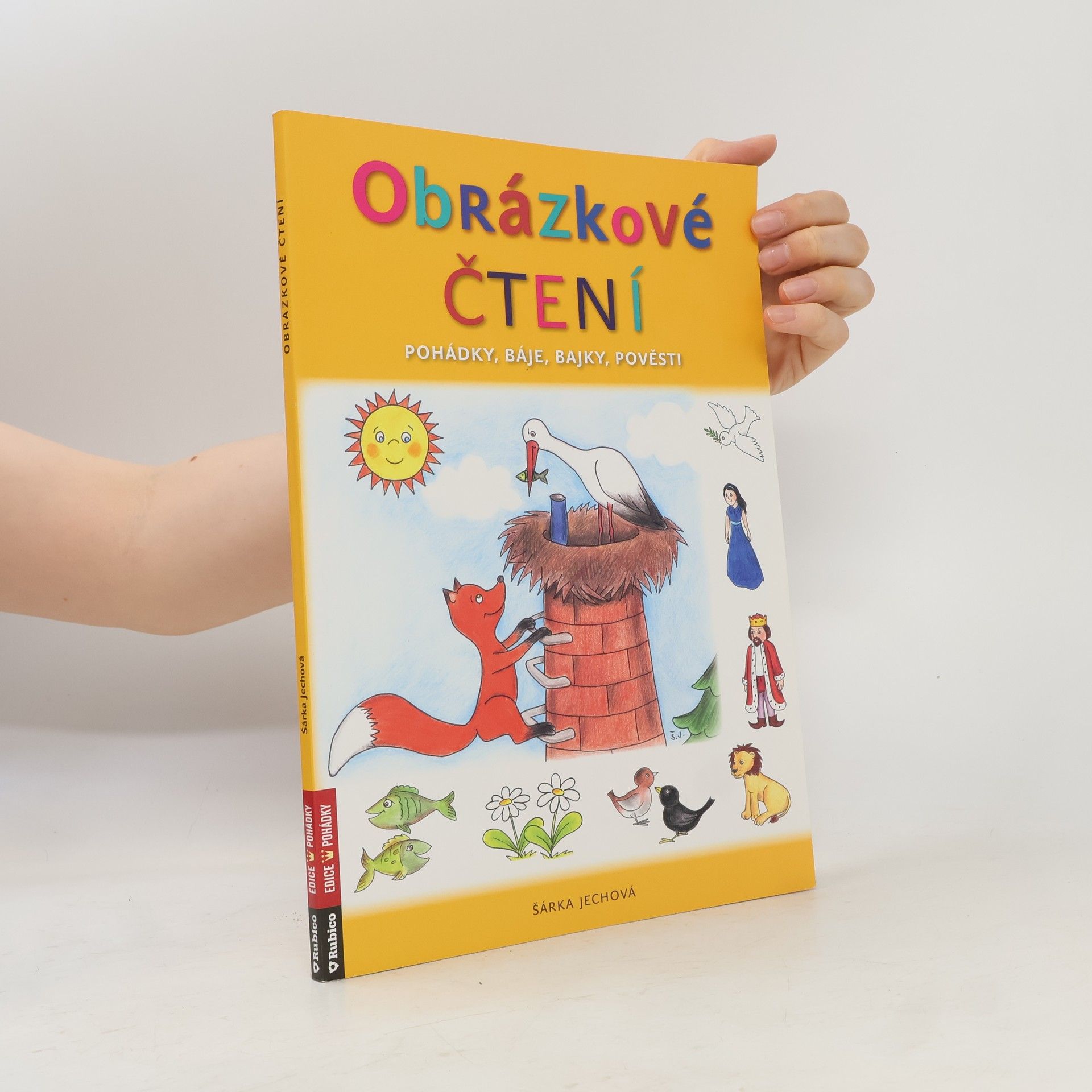 Šárka Jechová Obrázkové čtení - Pohádky, báje, bajky, pověsti