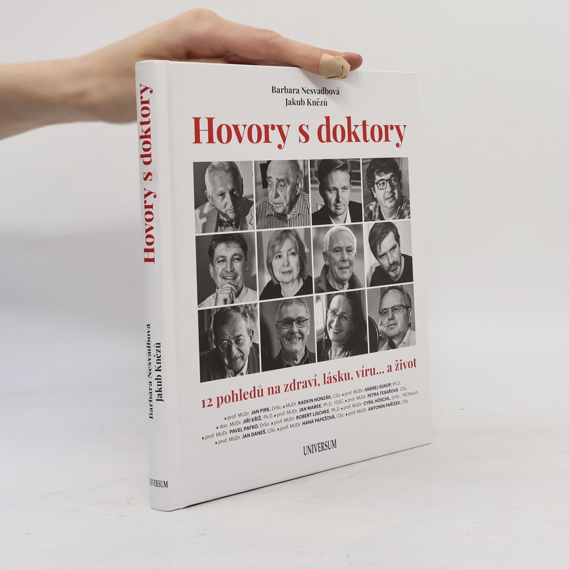 Jakub Knězů Hovory s doktory : 12 pohledů na zdraví, lásku, víru... a život