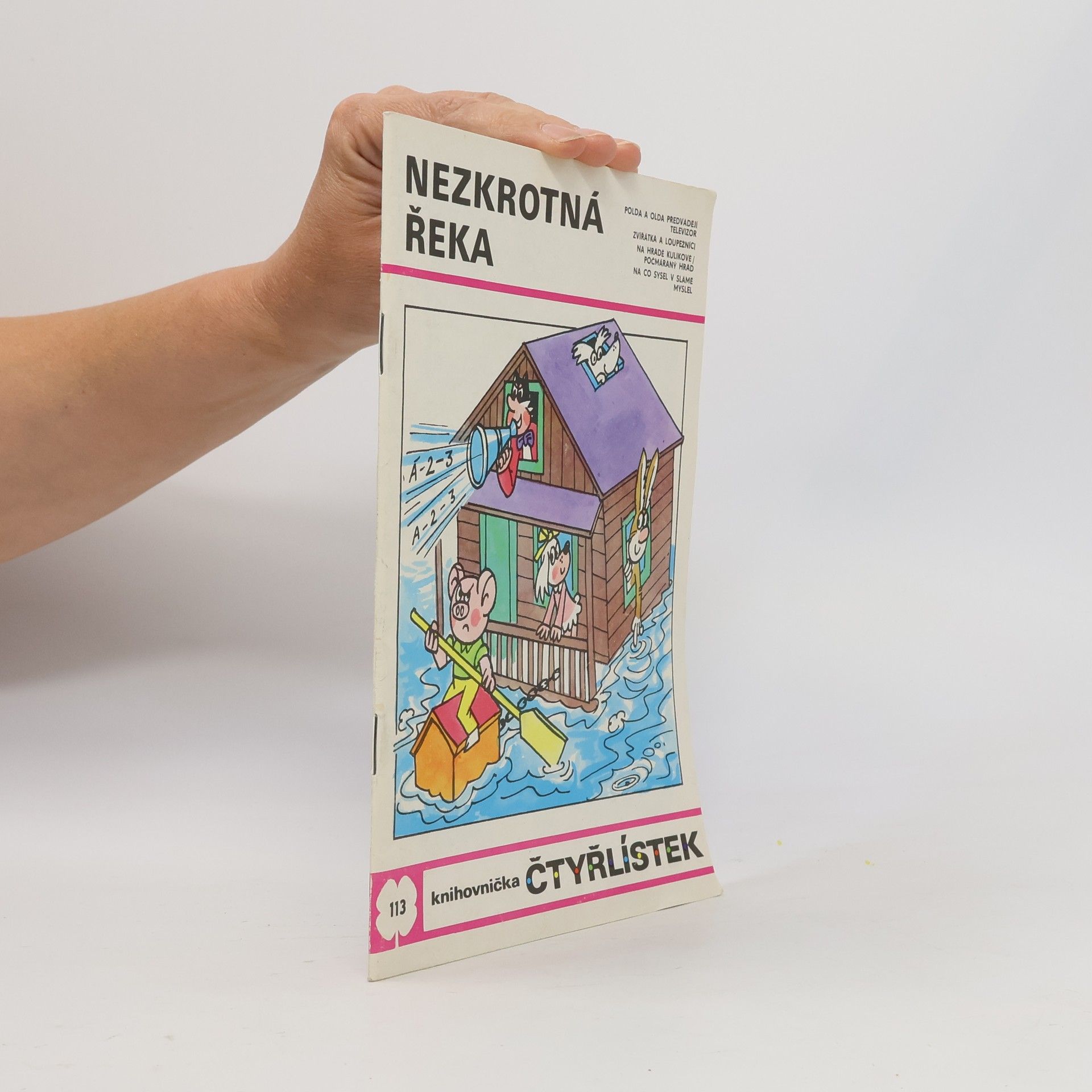 Jaroslav Němeček Čtyřlístek 113. Nezkrotná řeka