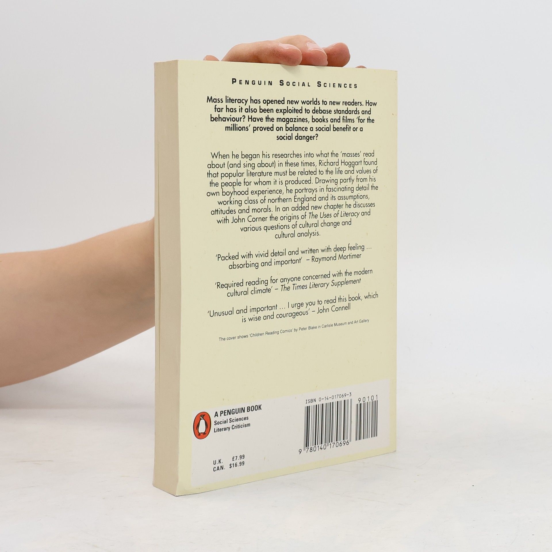 Richard Hoggart The Uses of Literacy