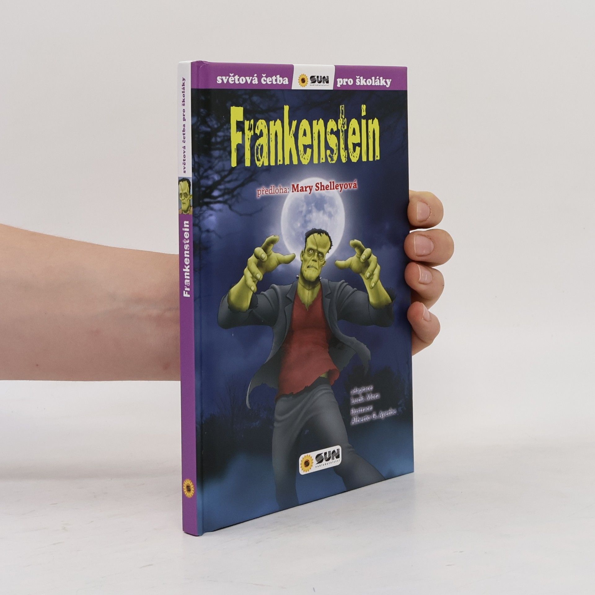 Mary Shelley Frankenstein (edice Světová četba pro školáky)
