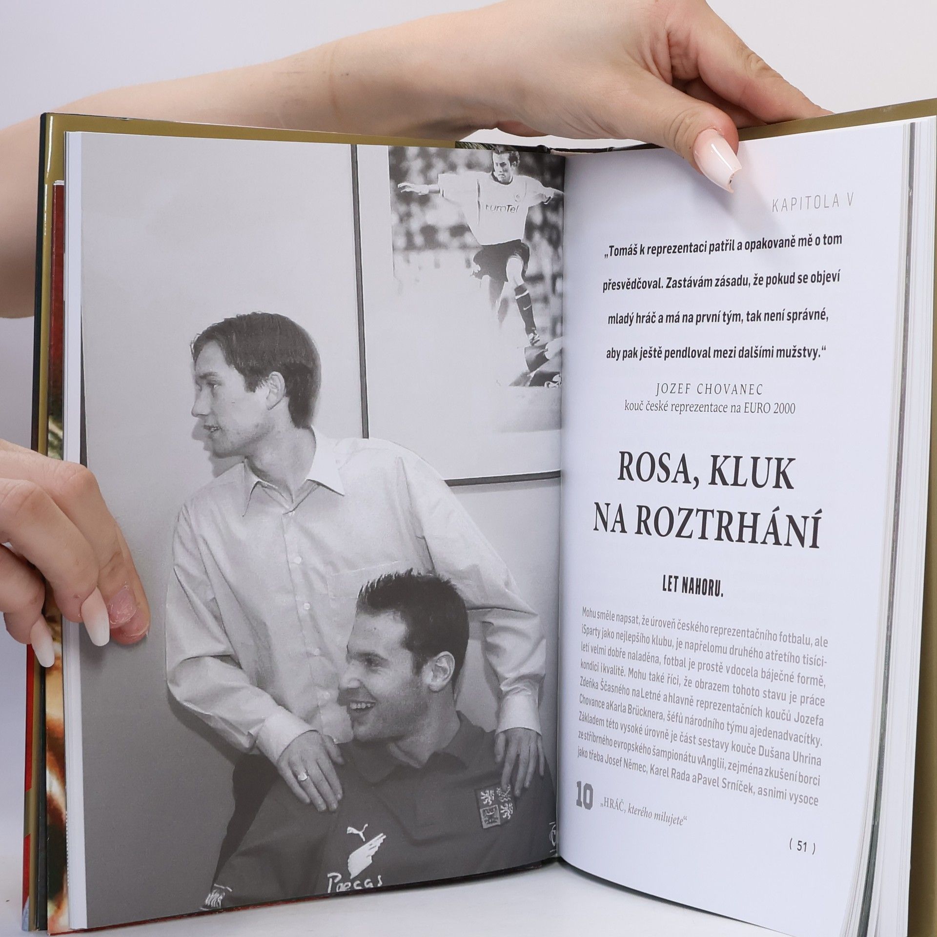 Petr Čermák Tomáš Rosický : "hráč, kterého milujete"